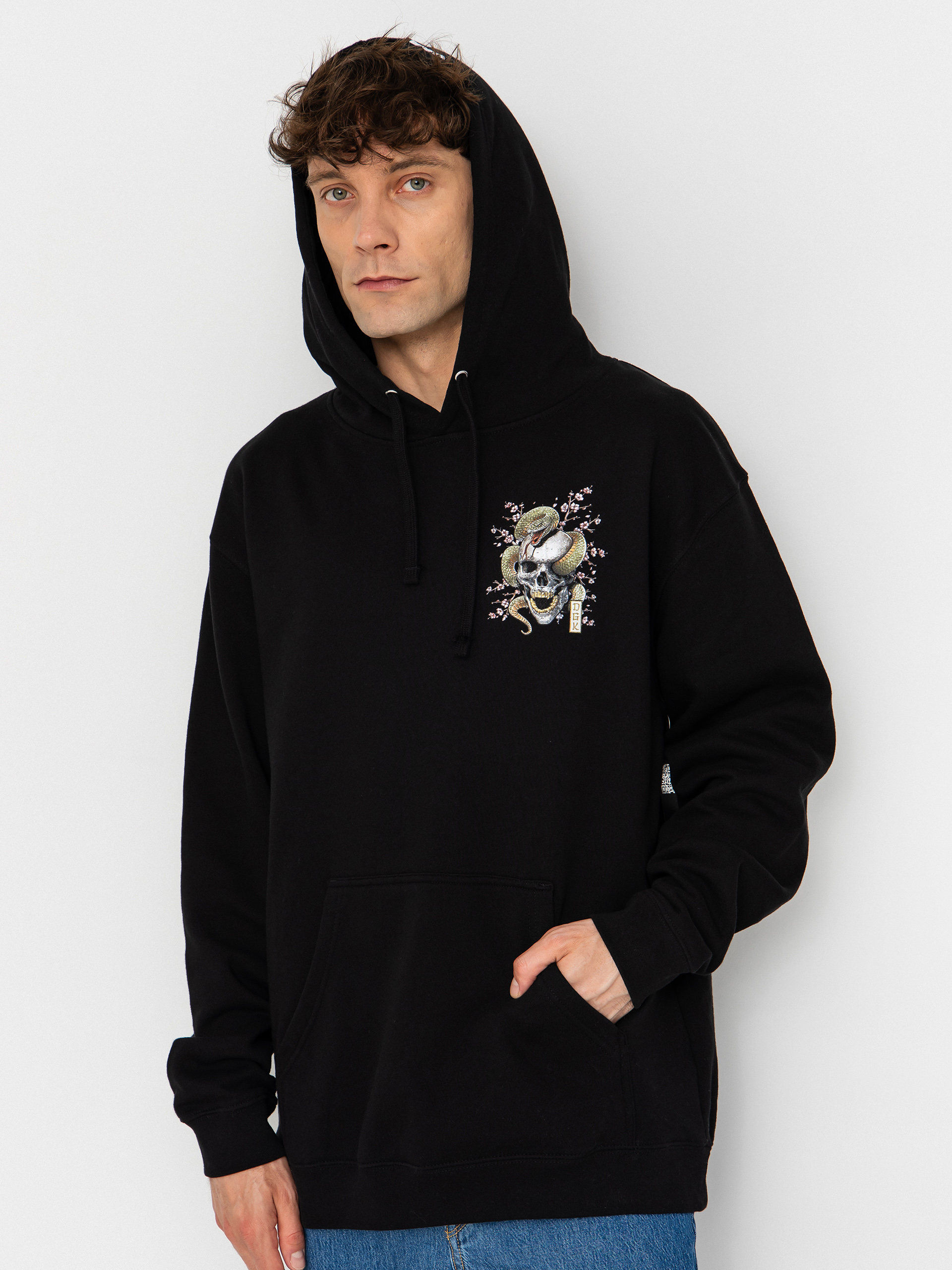 Hanorac cu glugă DGK Strength HD (black)