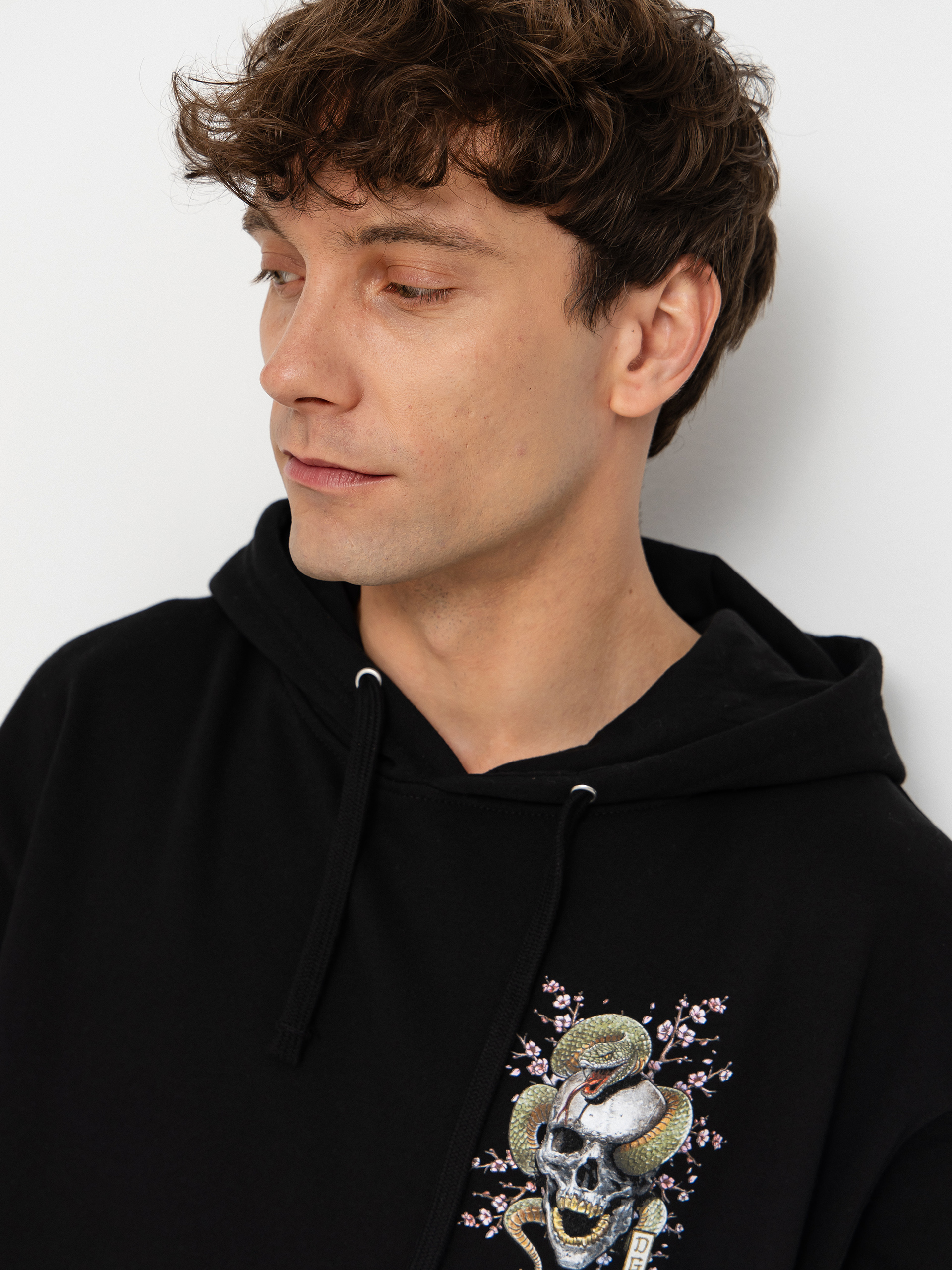 Hanorac cu glugă DGK Strength HD (black)