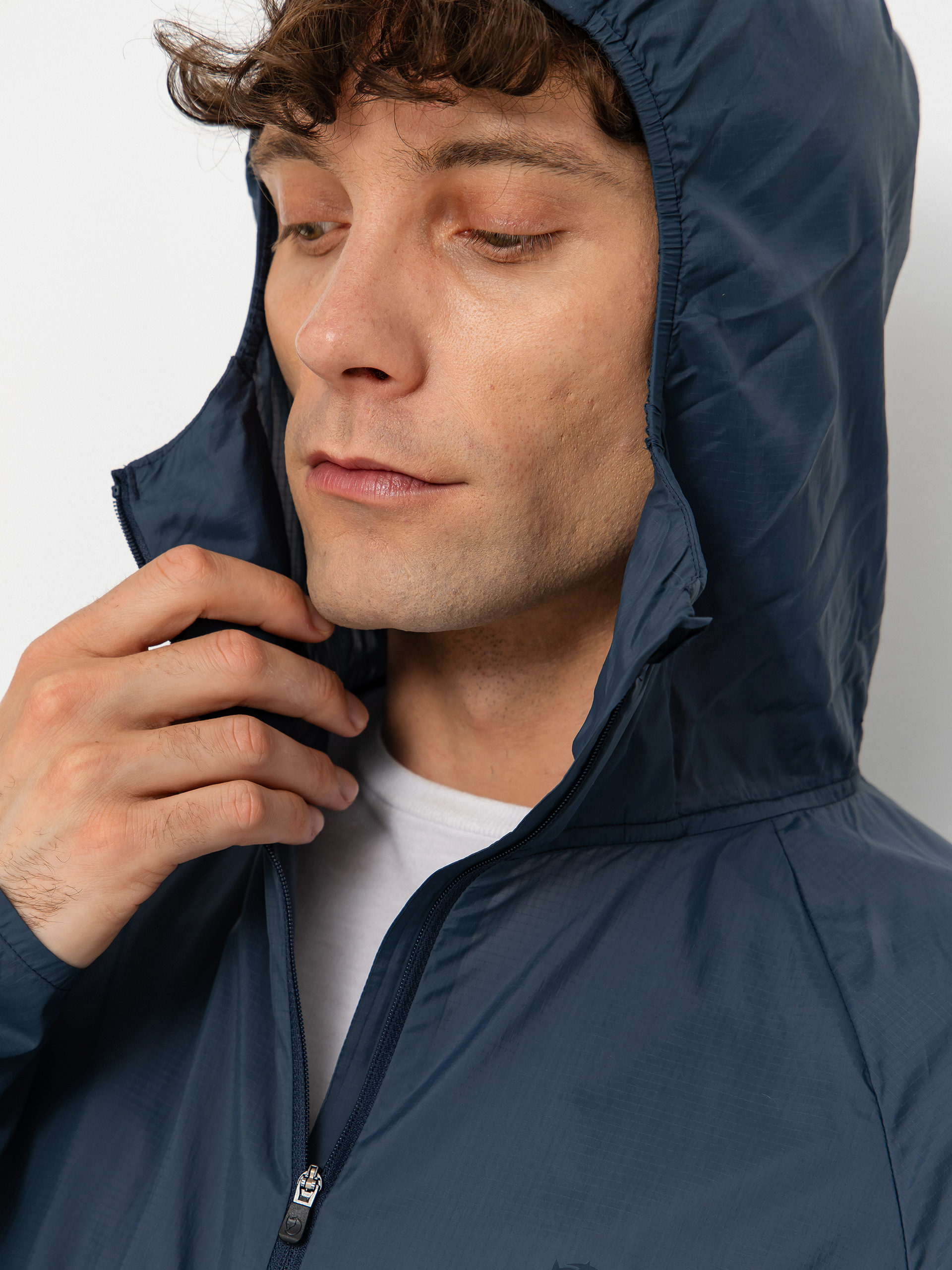 Geacă Fjallraven Keb Latt Wind (mountain blue)