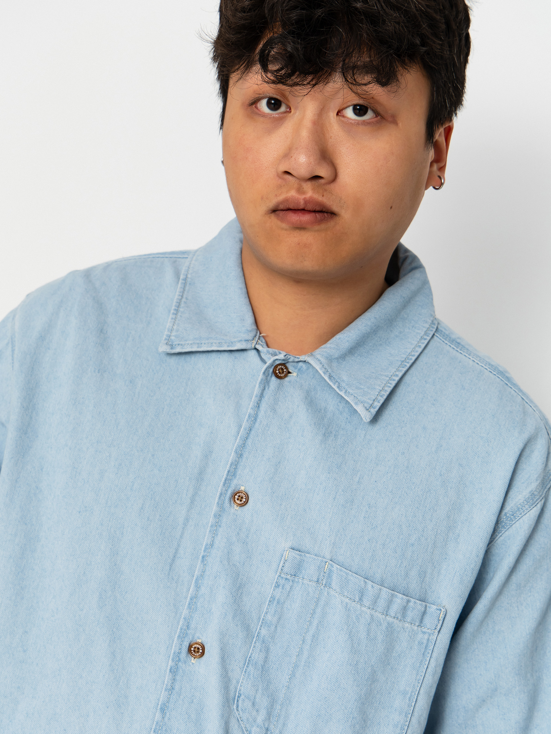 Cămașă Dickies Denim (fog blue)