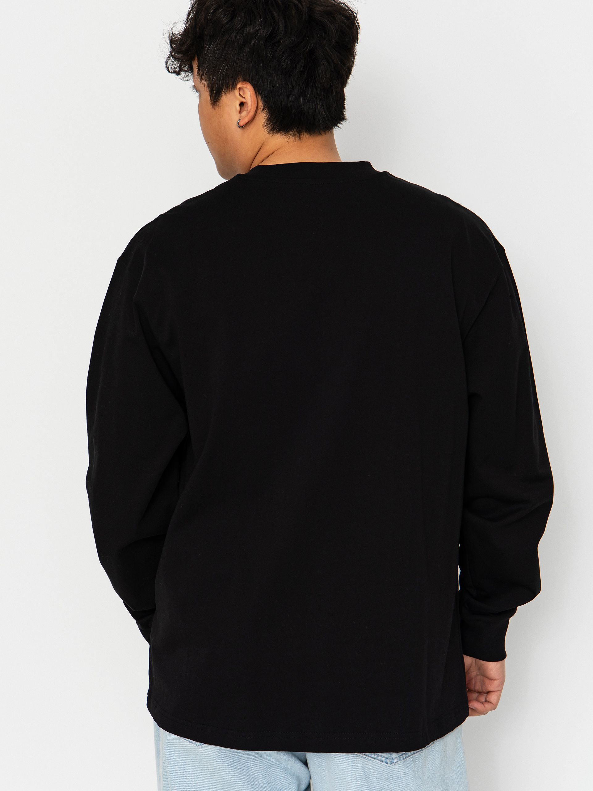 Longsleeve Fox Wordmark Oversized (black)