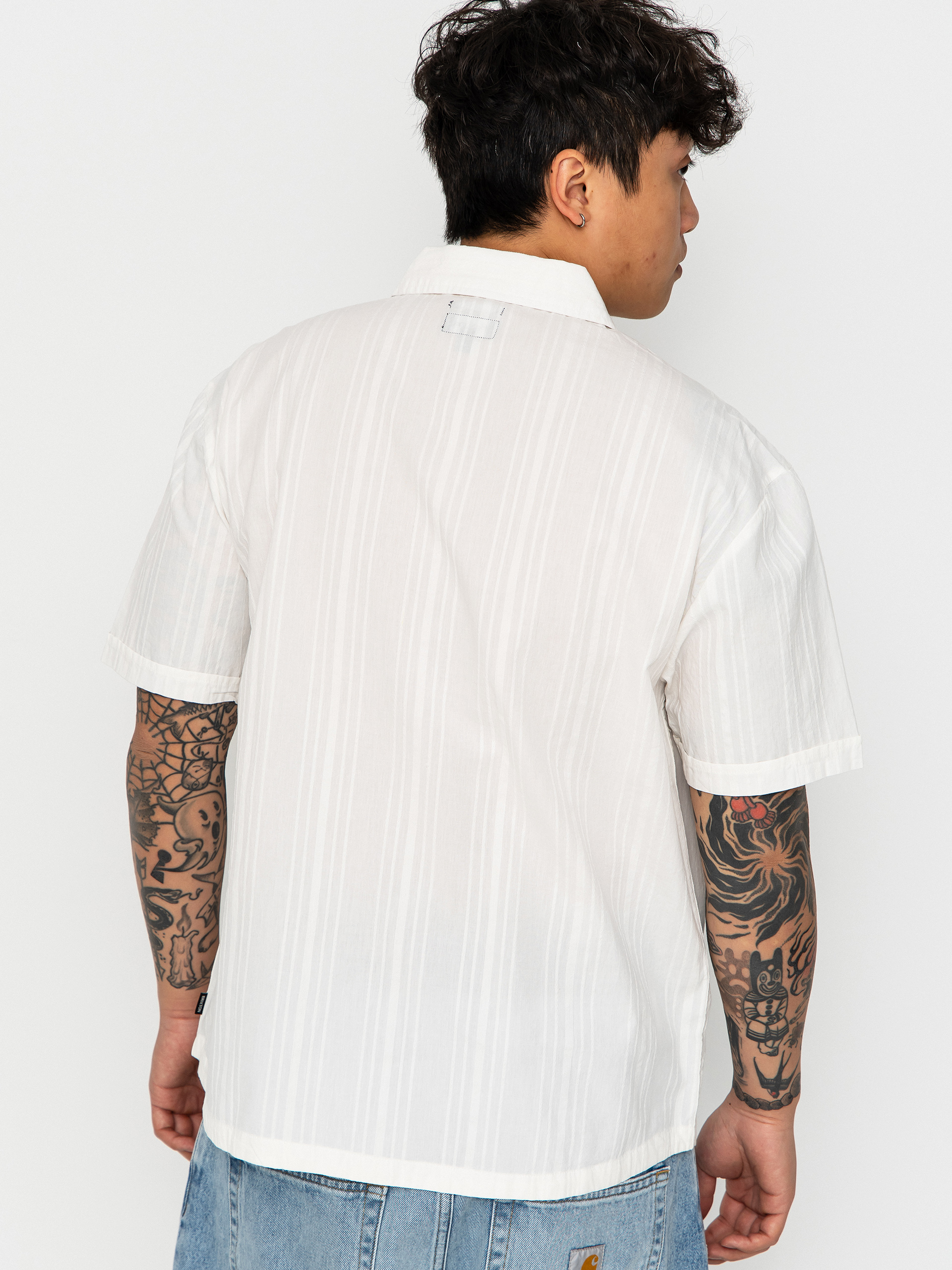 Cămașă Brixton The Vintage (off white jacquard stripe)