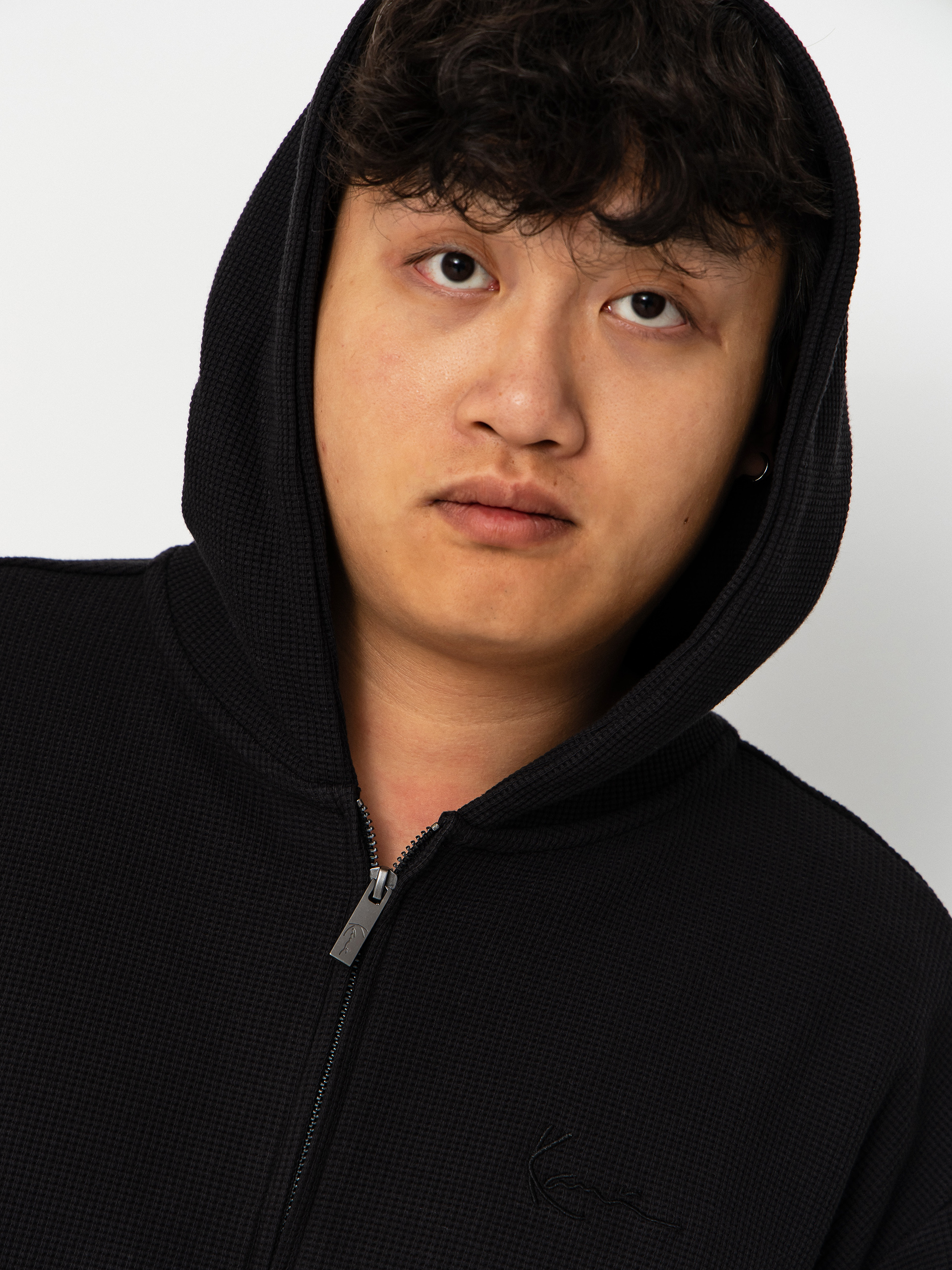Hanorac cu glugă Karl Kani Signature Oversized ZHD (black)