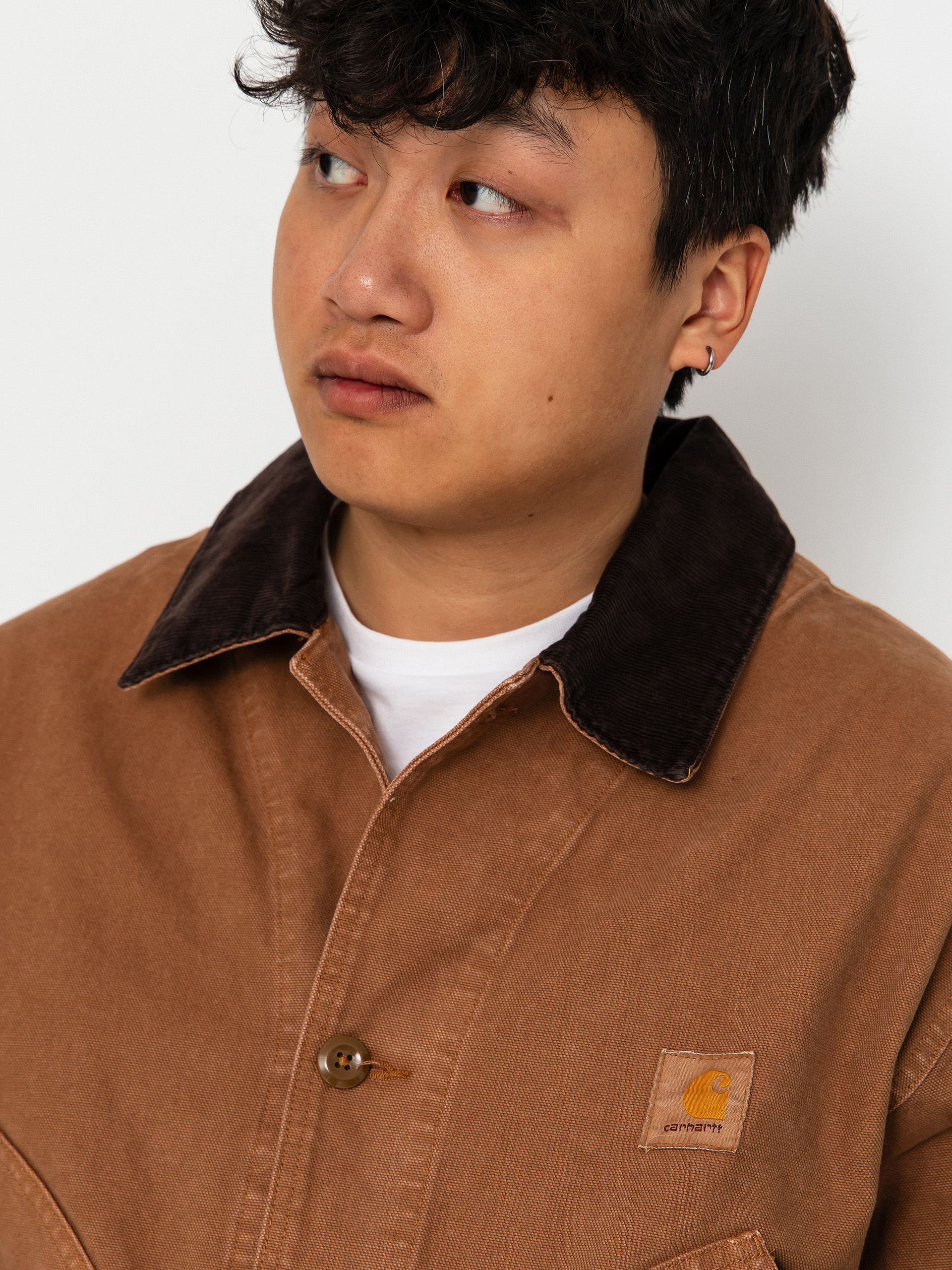 Geacă Carhartt WIP Prescott Coat (hamilton brown/tobacco)