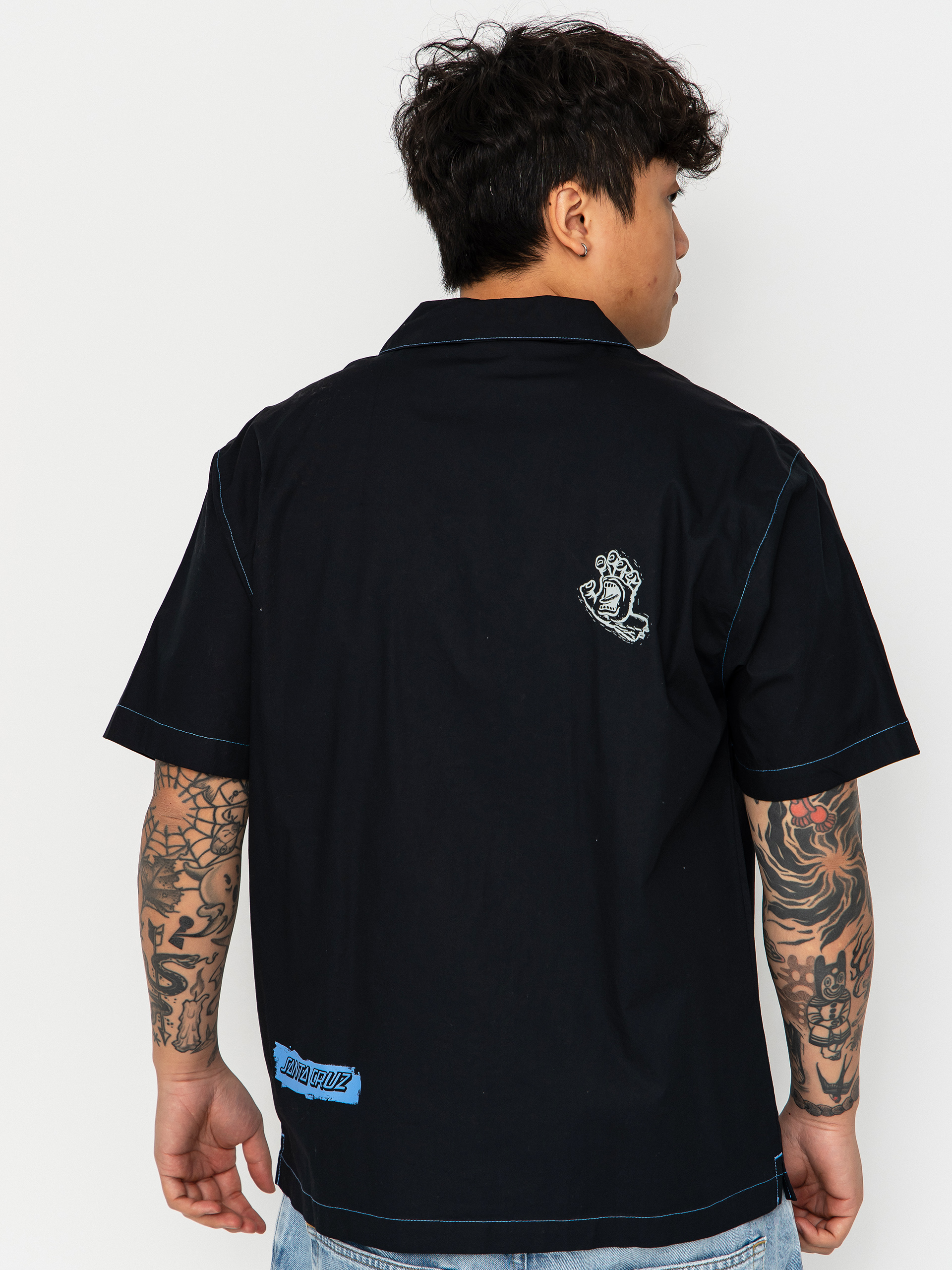 Cămașă Santa Cruz Stamped (black)