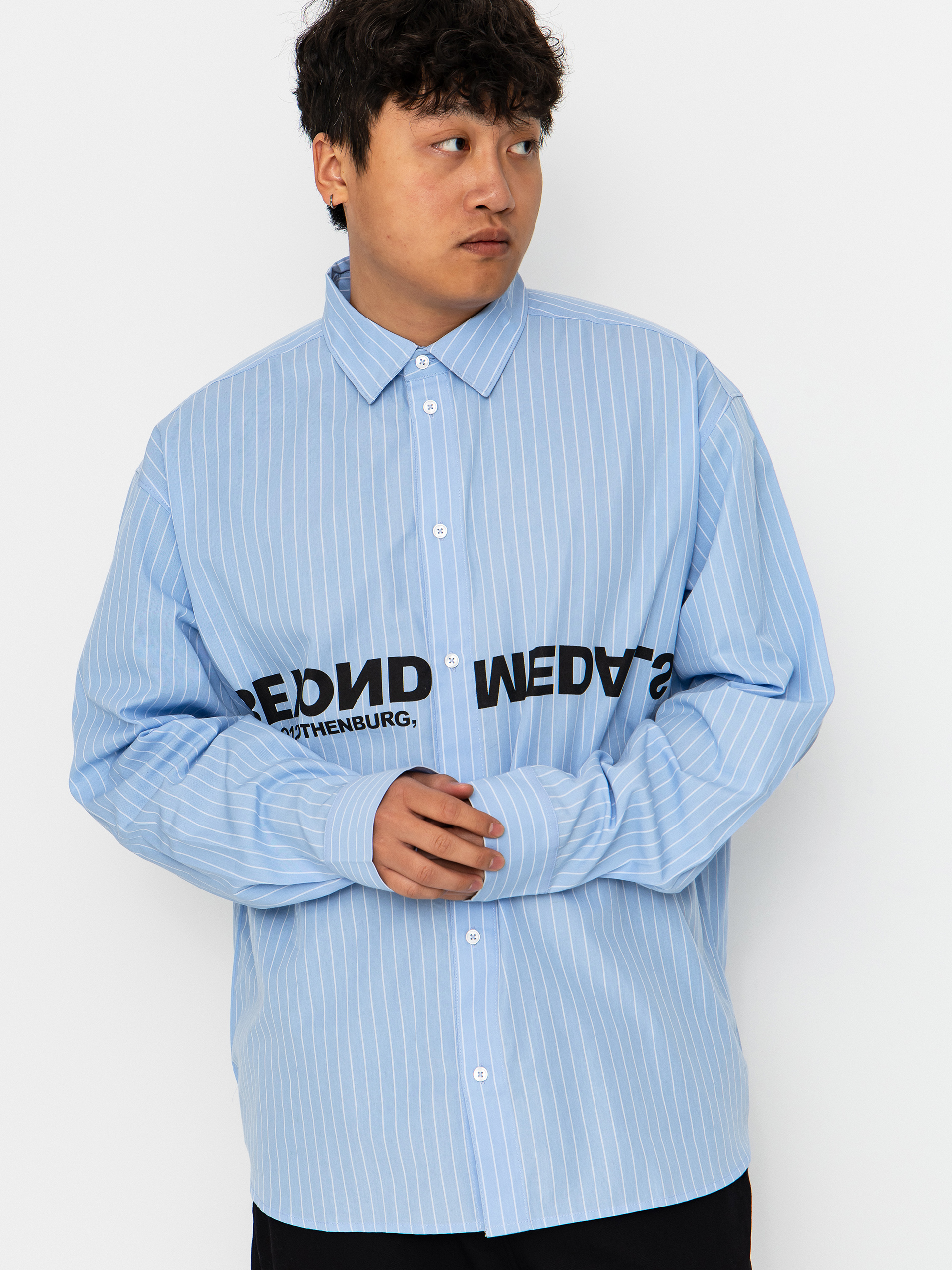 Cămașă Beyond Medals Button Up (l.blue)