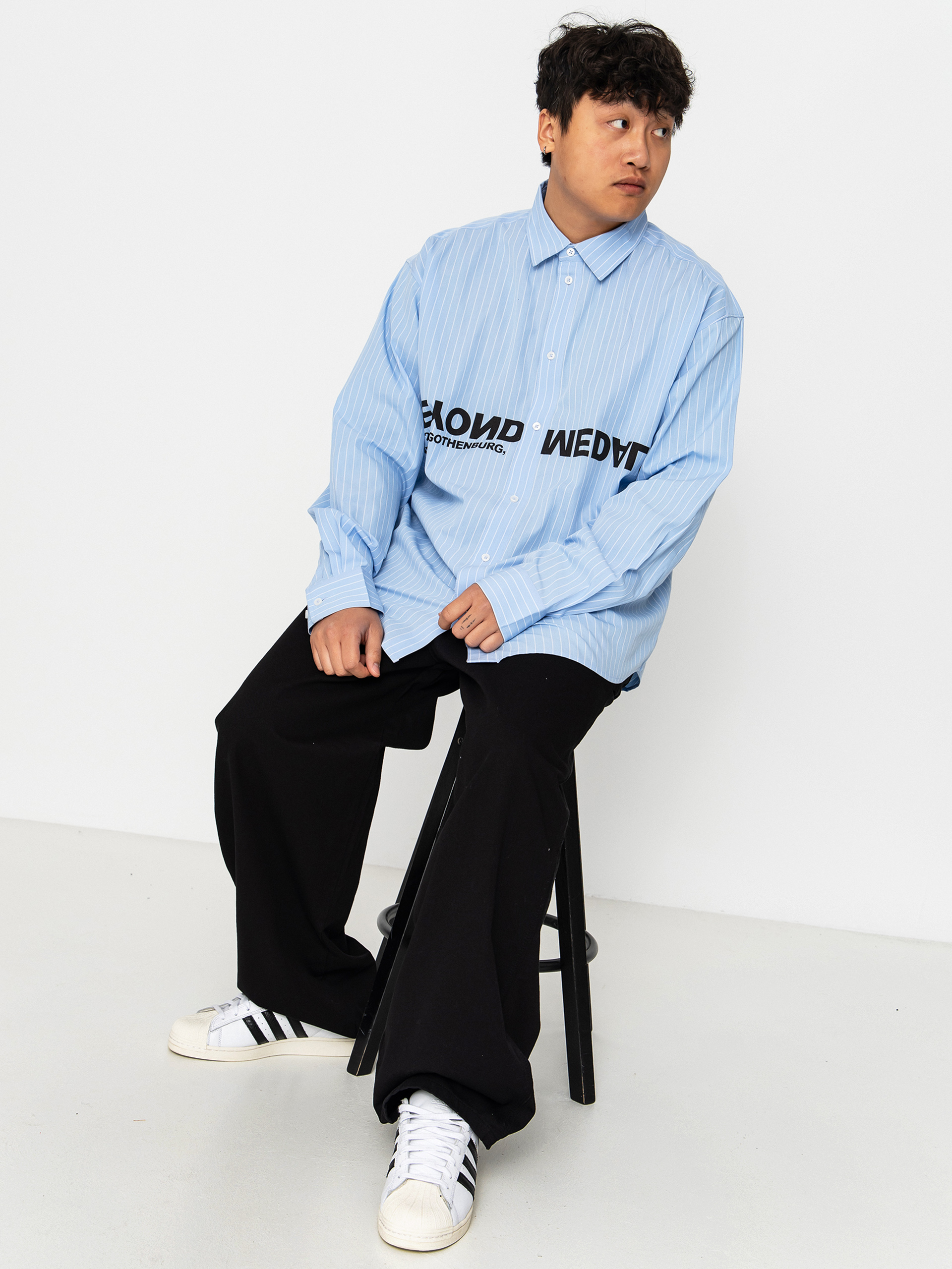 Cămașă Beyond Medals Button Up (l.blue)