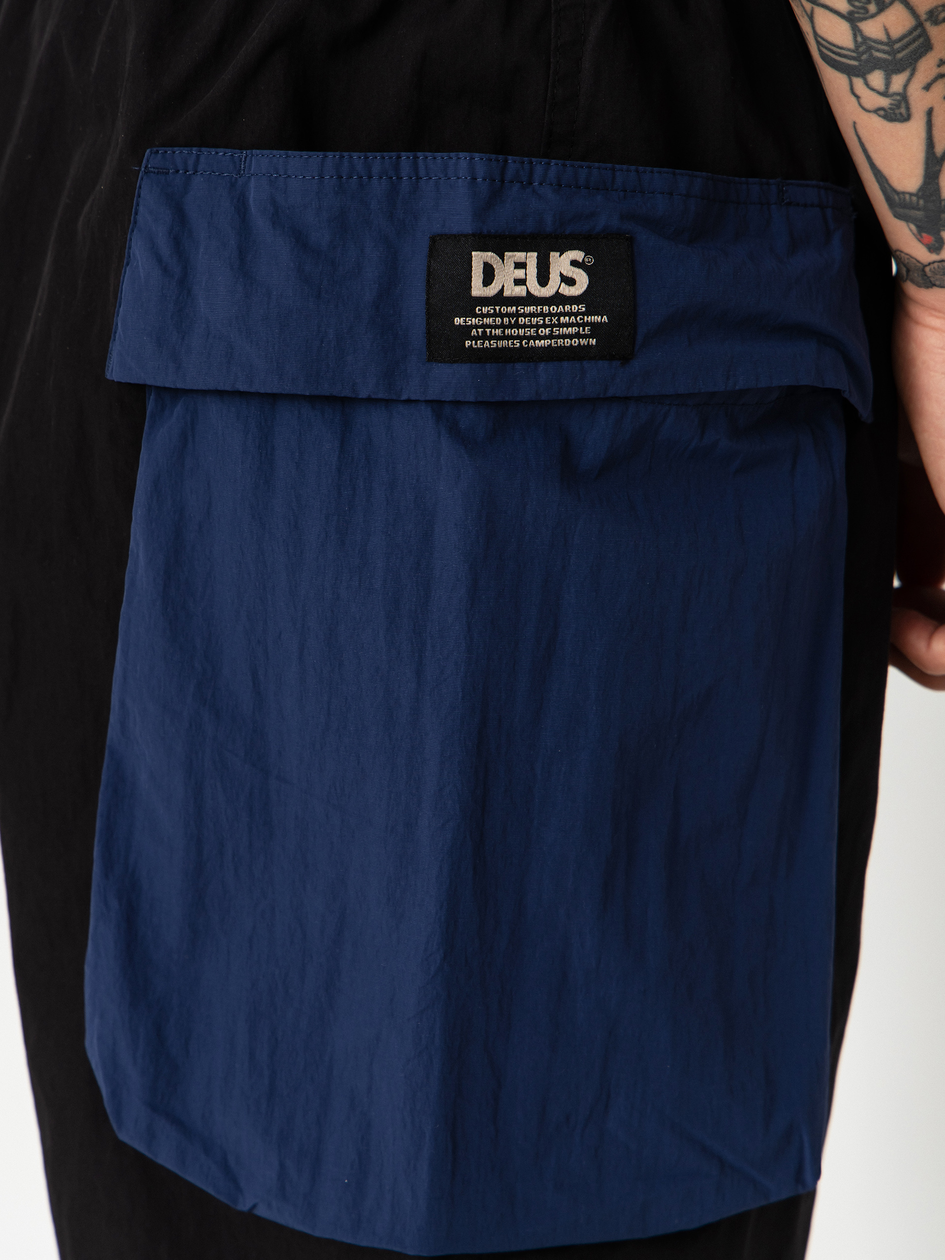 Pantaloni scurți Deus Ex Machina Duck Dive (black)
