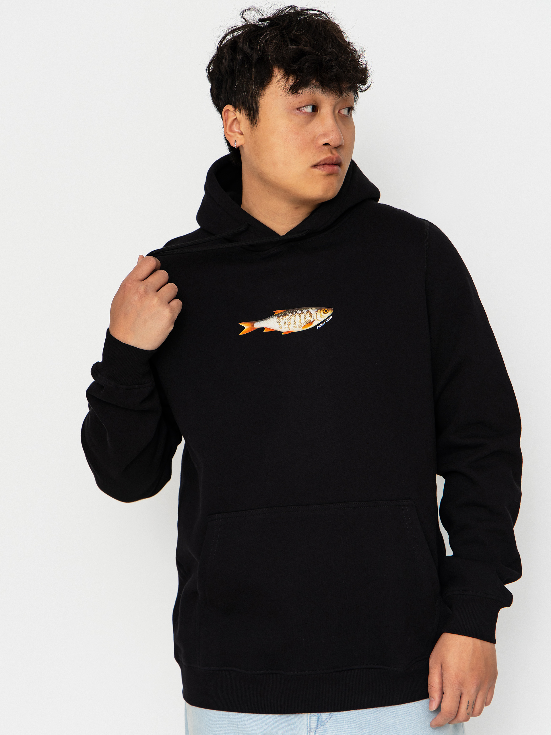 Hanorac cu glugă Palto Lure HD (black)