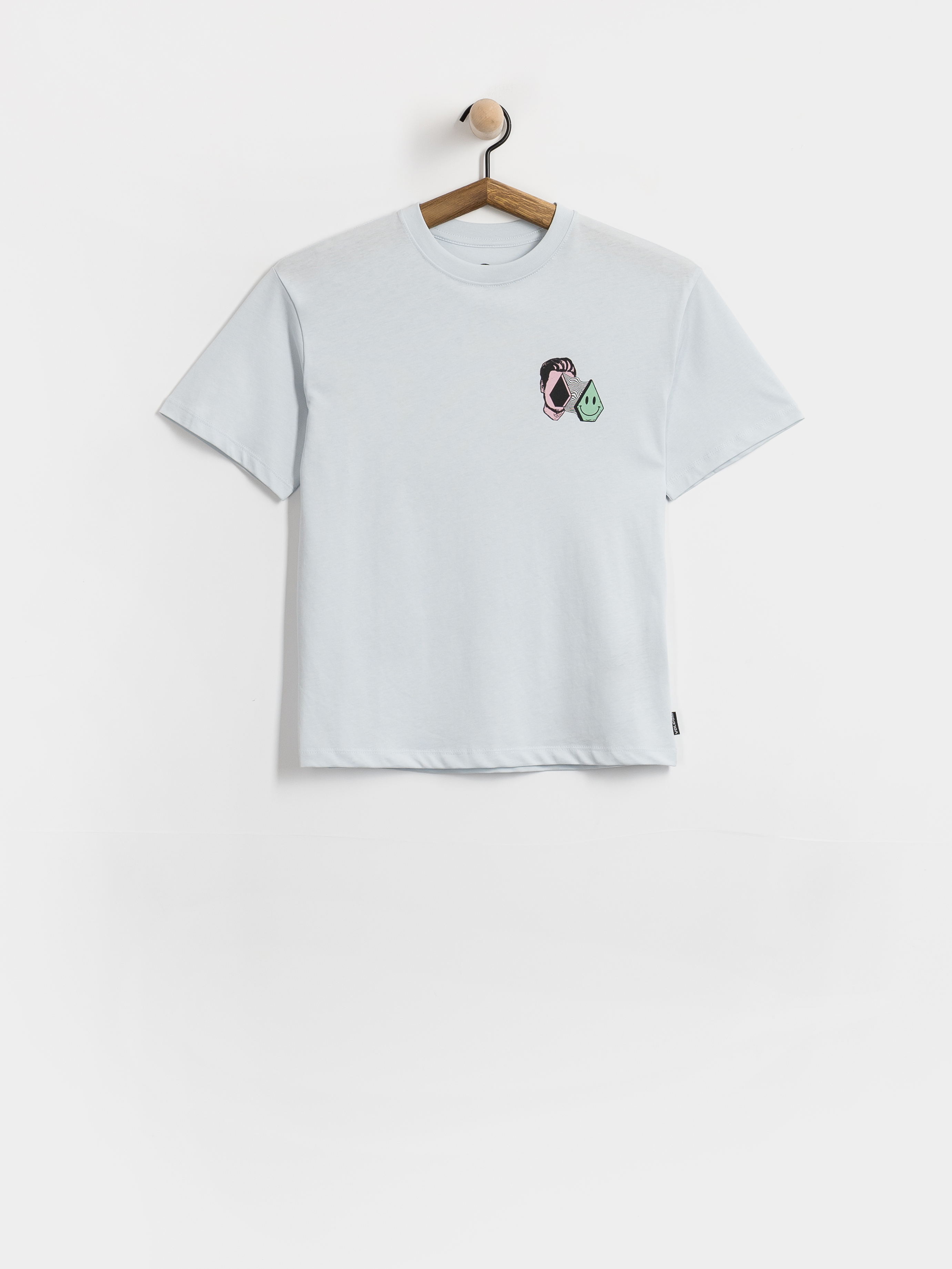 Tricou Volcom Aura Bsc JR (light blue acid)