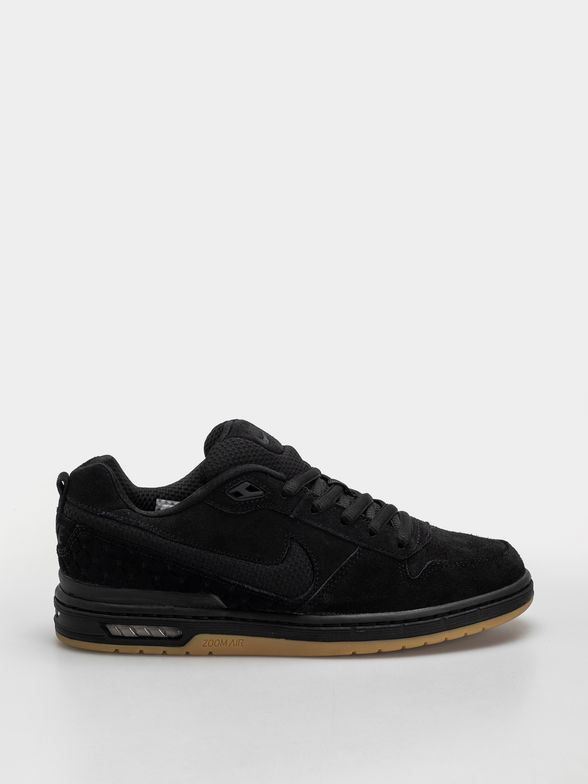 Pantofi Nike SB Paul Rodriguez Zoom Air Low (black/black/black/gum light brown)