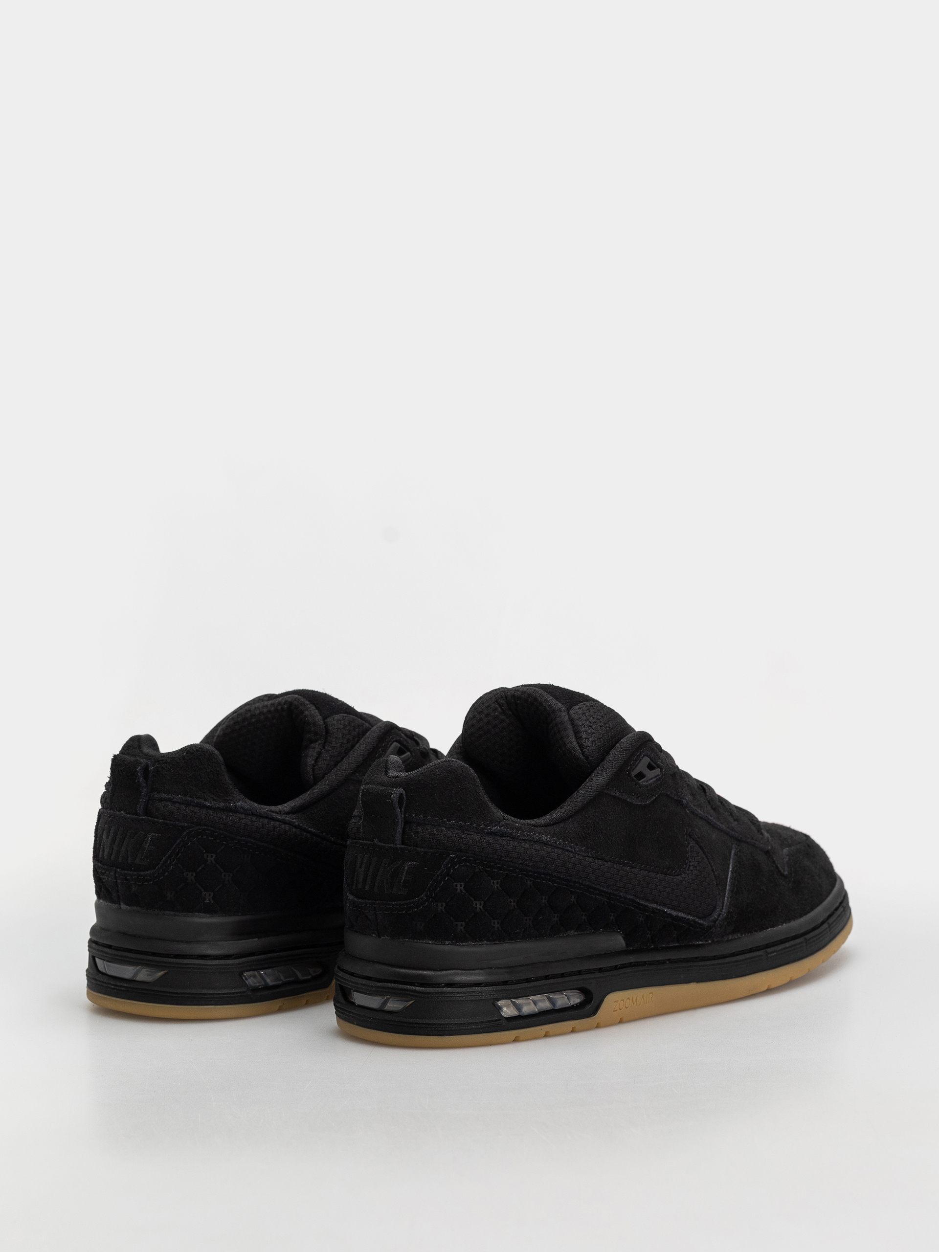 Pantofi Nike SB Paul Rodriguez Zoom Air Low (black/black/black/gum light brown)