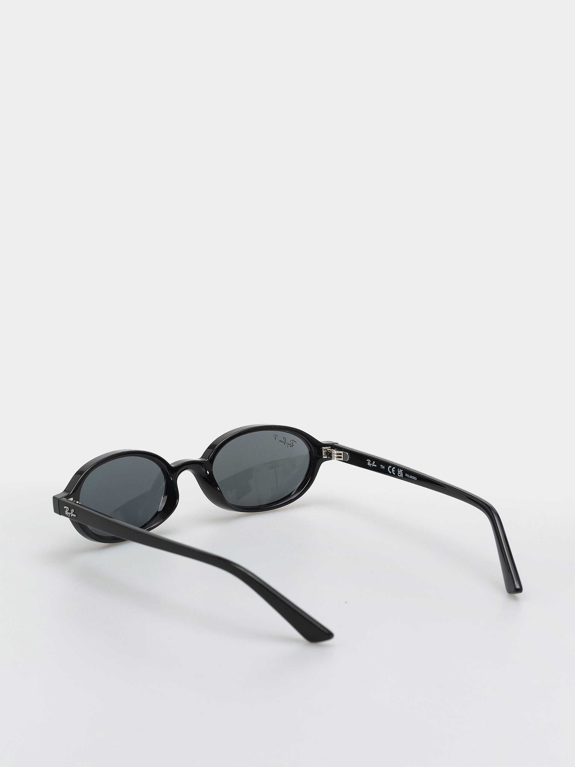 Ochelari de soare Ray-Ban Khal (polerowany black/polaryzacyjne ciemnogrey)