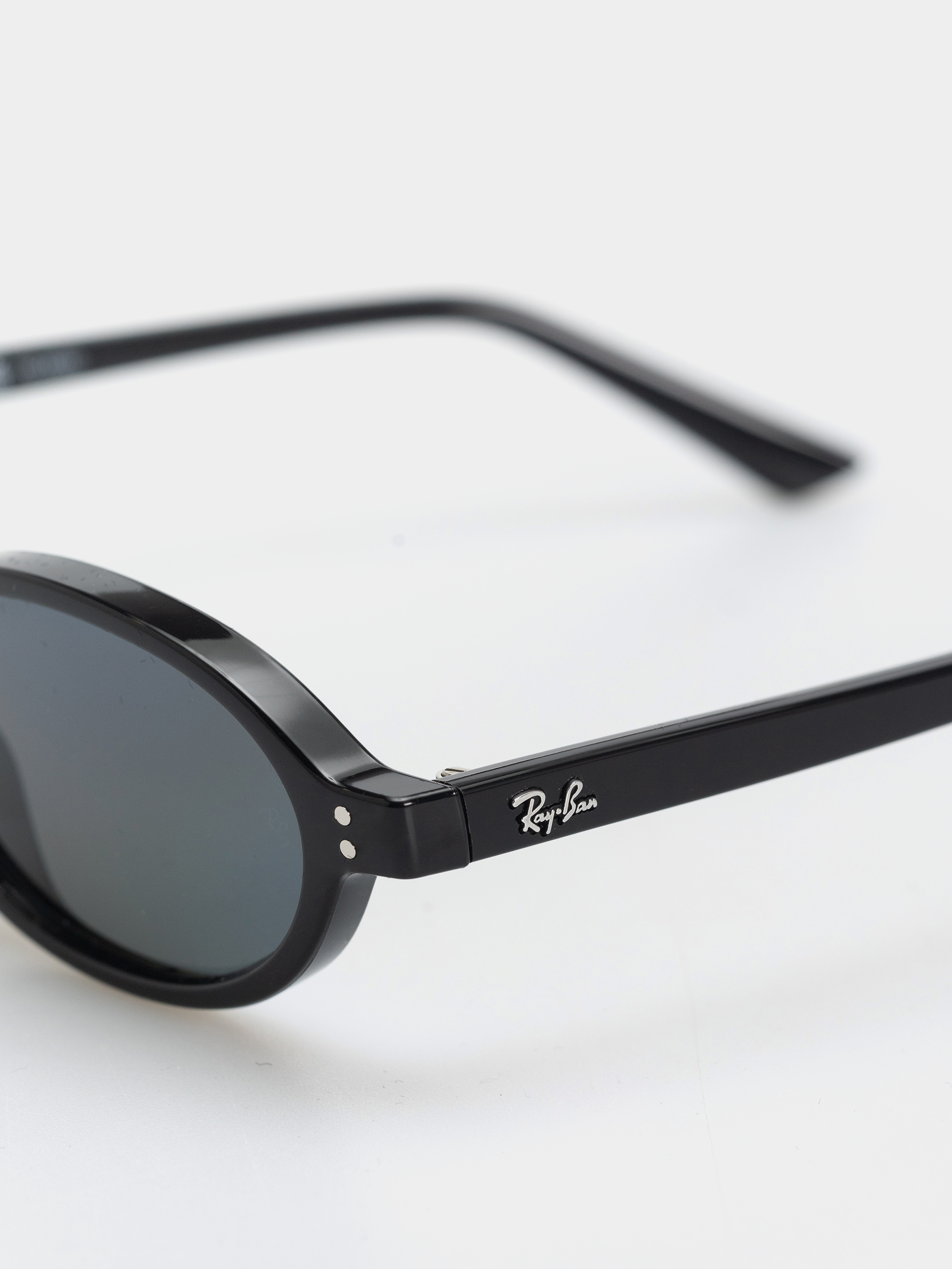 Ochelari de soare Ray-Ban Khal (polerowany black/polaryzacyjne ciemnogrey)
