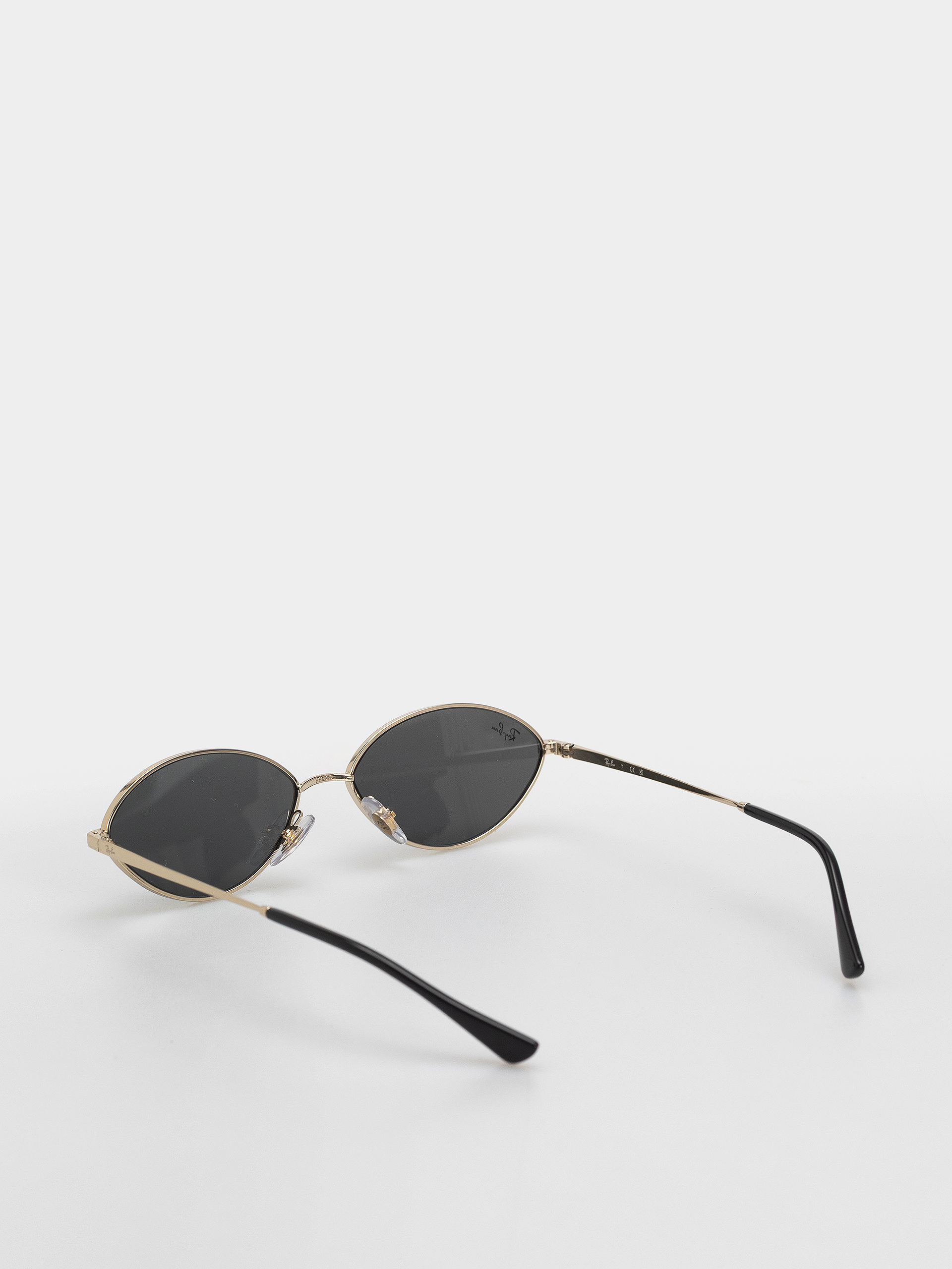 Ochelari de soare Ray-Ban Kai (polerowany jasne złoto/ciemnoszary)