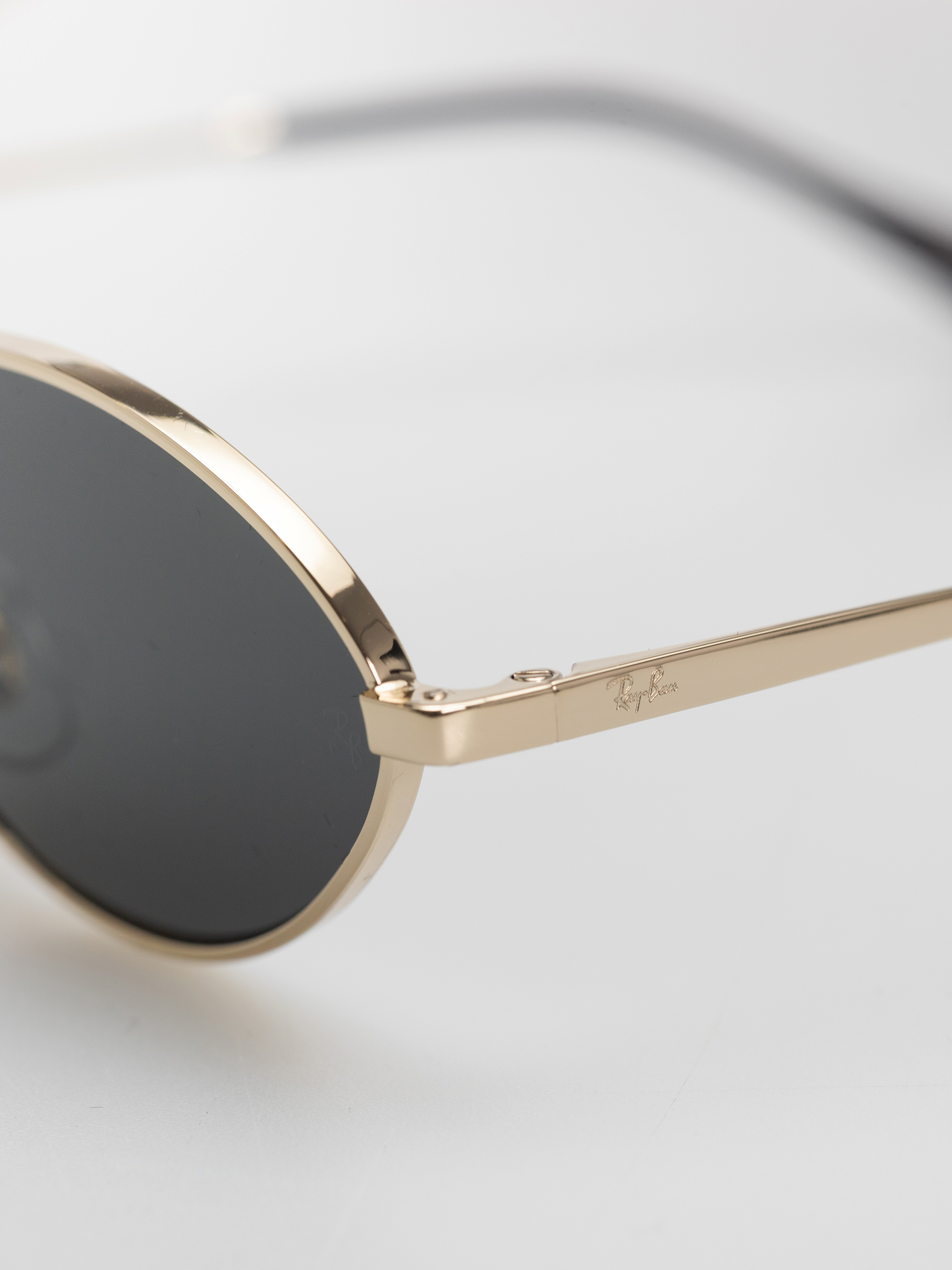 Ochelari de soare Ray-Ban Kai (polerowany jasne złoto/ciemnoszary)