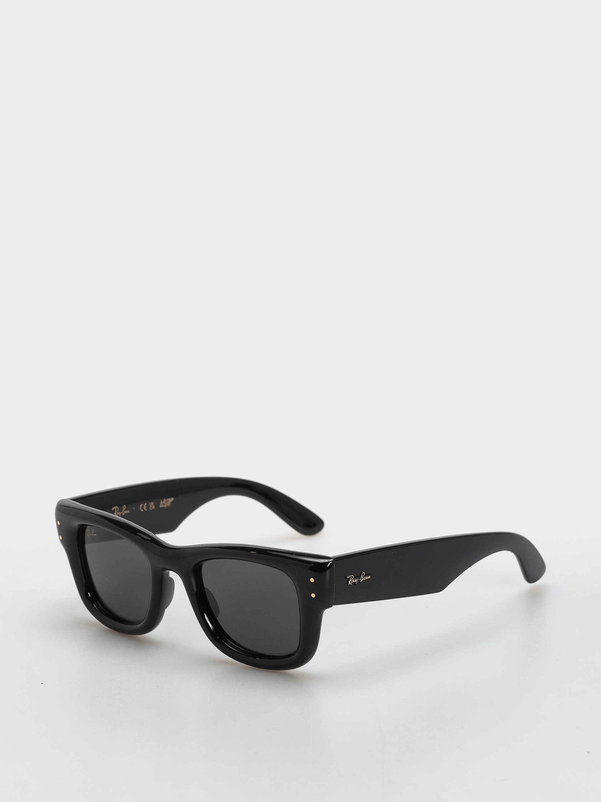 Ochelari de soare Ray-Ban Wayfarer Puffer (polerowany czarny/ultra czarny)