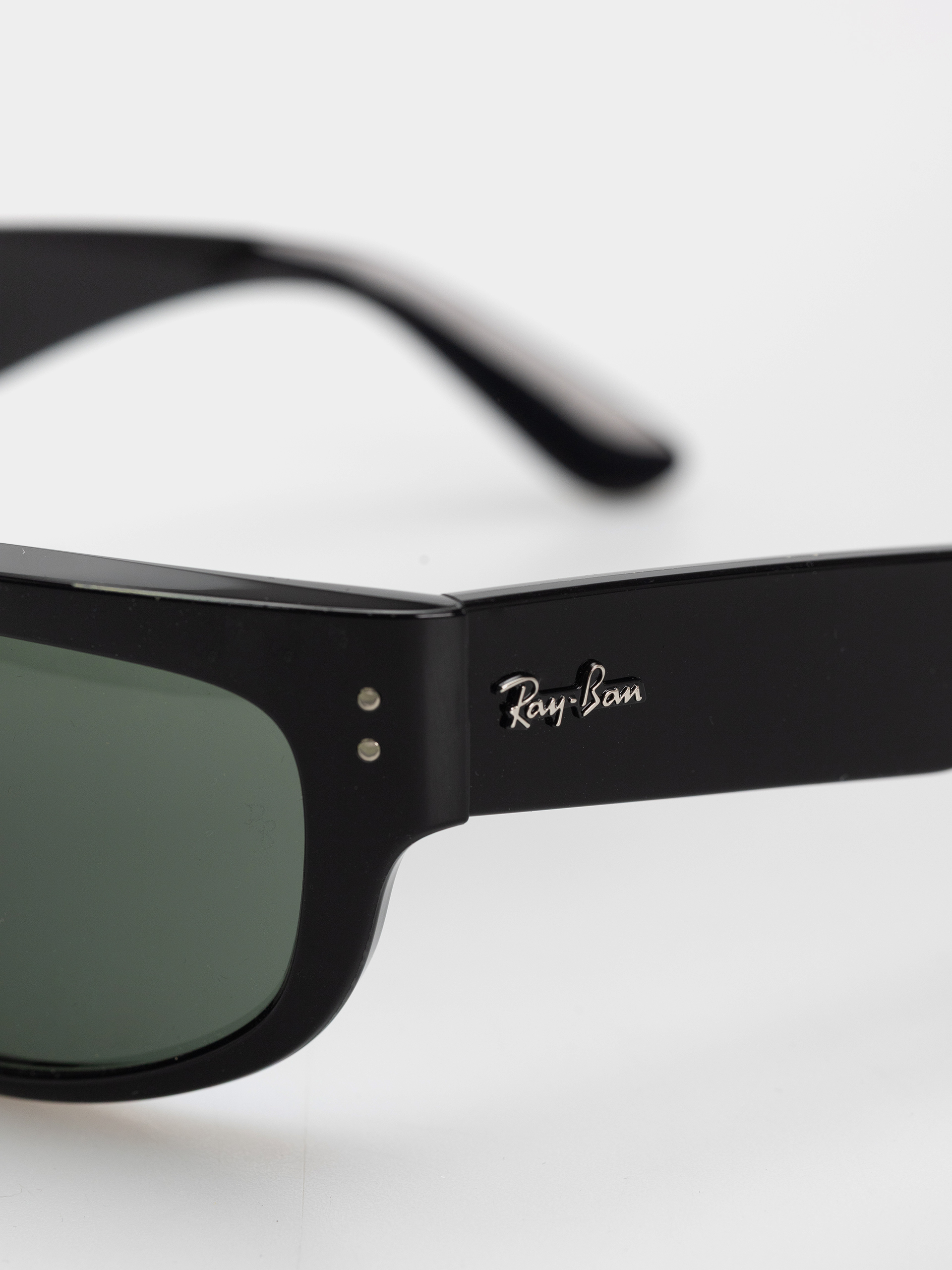 Ochelari de soare Ray-Ban Mega Balorama (polerowany czarny/zielone g-15)