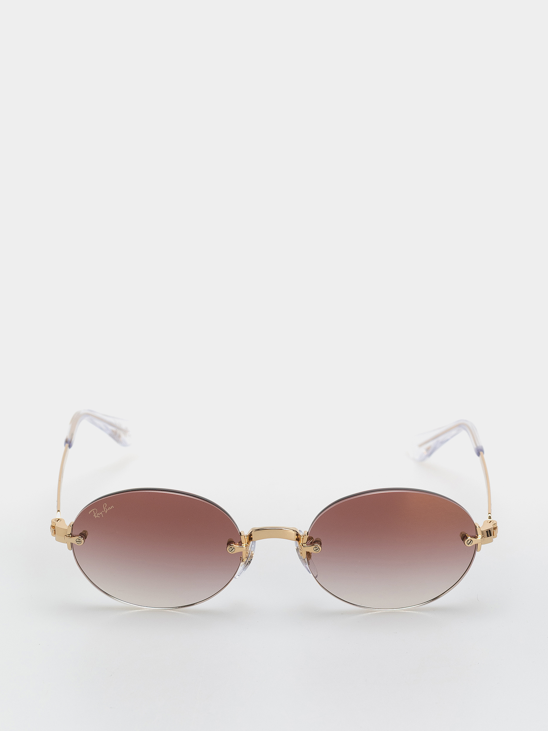 Ochelari de soare Ray-Ban Rb3929 By A$Ap Rocky (polerowany złoto arista/przezroczysty ciemnopurpurowy gradalny)