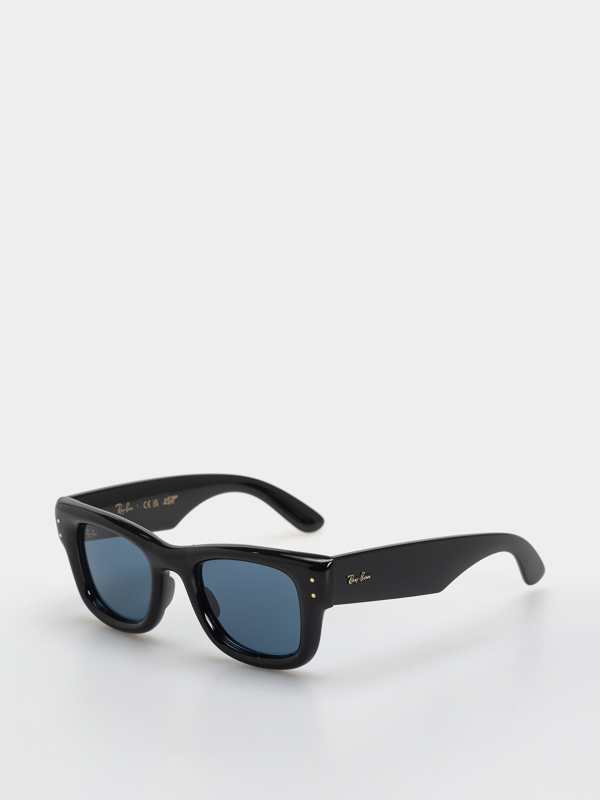 Ochelari de soare Ray-Ban Wayfarer Puffer (polerowany czarny/ciemnoniebieski)