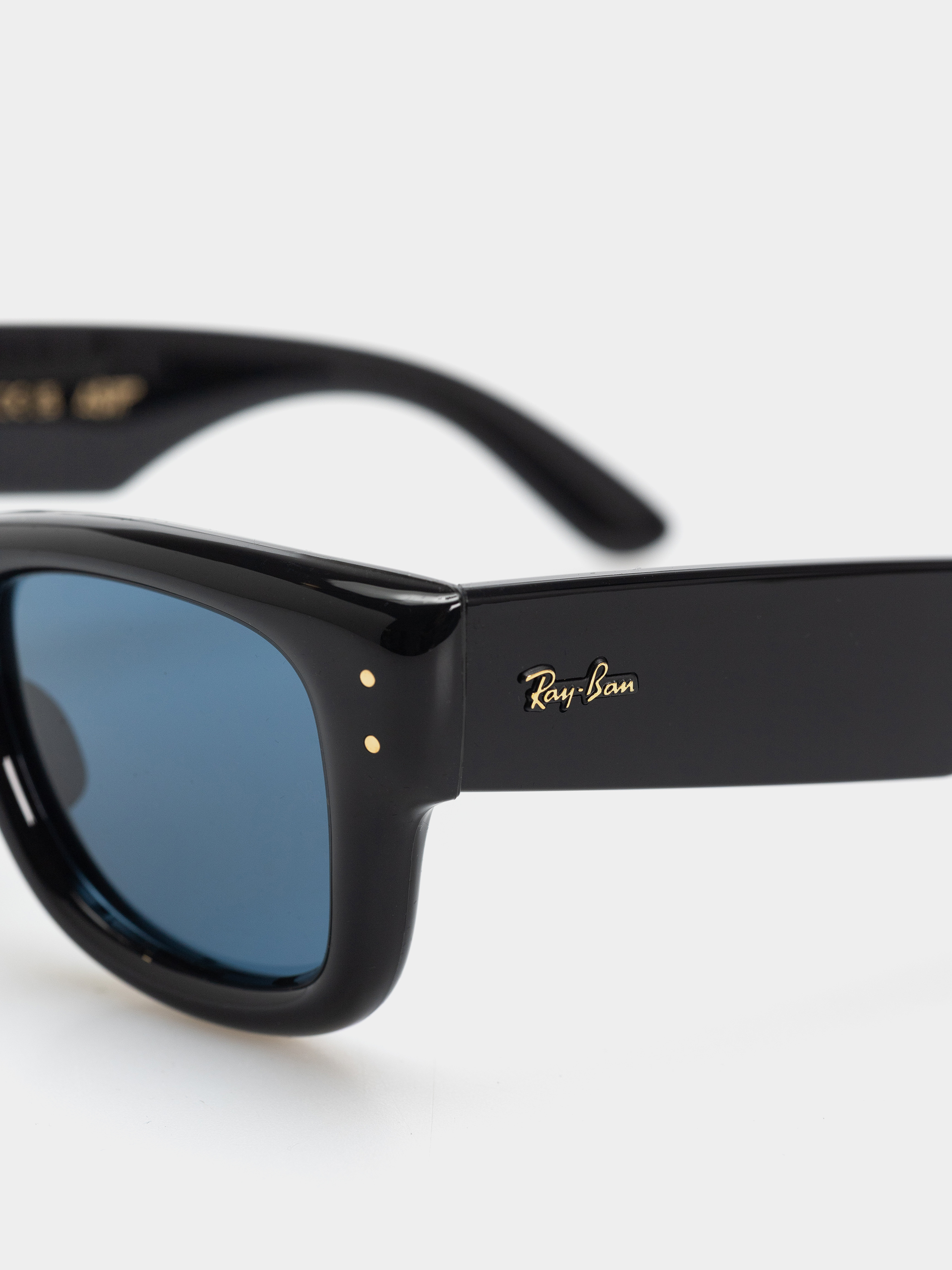 Ochelari de soare Ray-Ban Wayfarer Puffer (polerowany czarny/ciemnoniebieski)