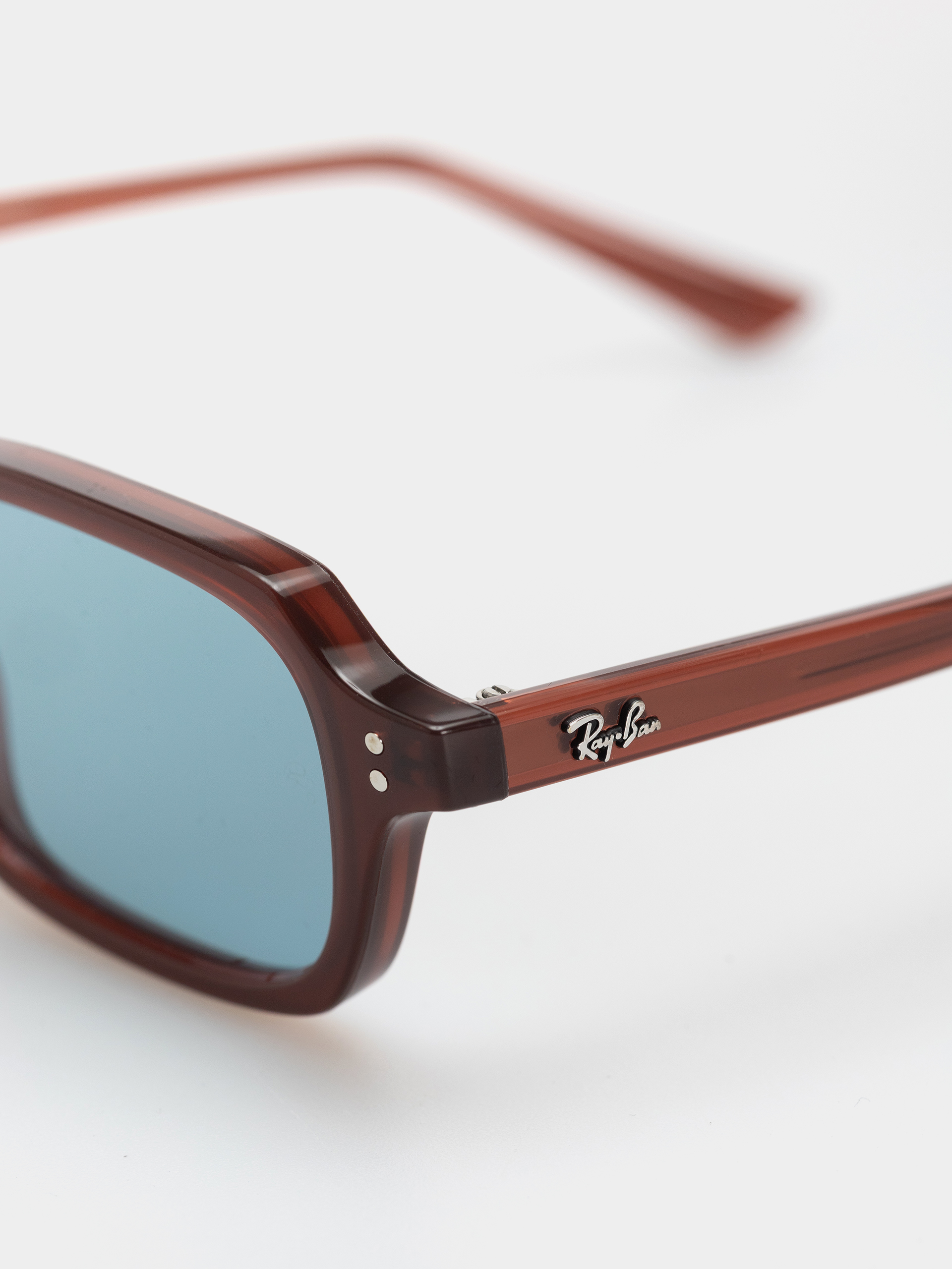 Ochelari de soare Ray-Ban Zuri (polerowany zardzewiały brązowy/niebieski)