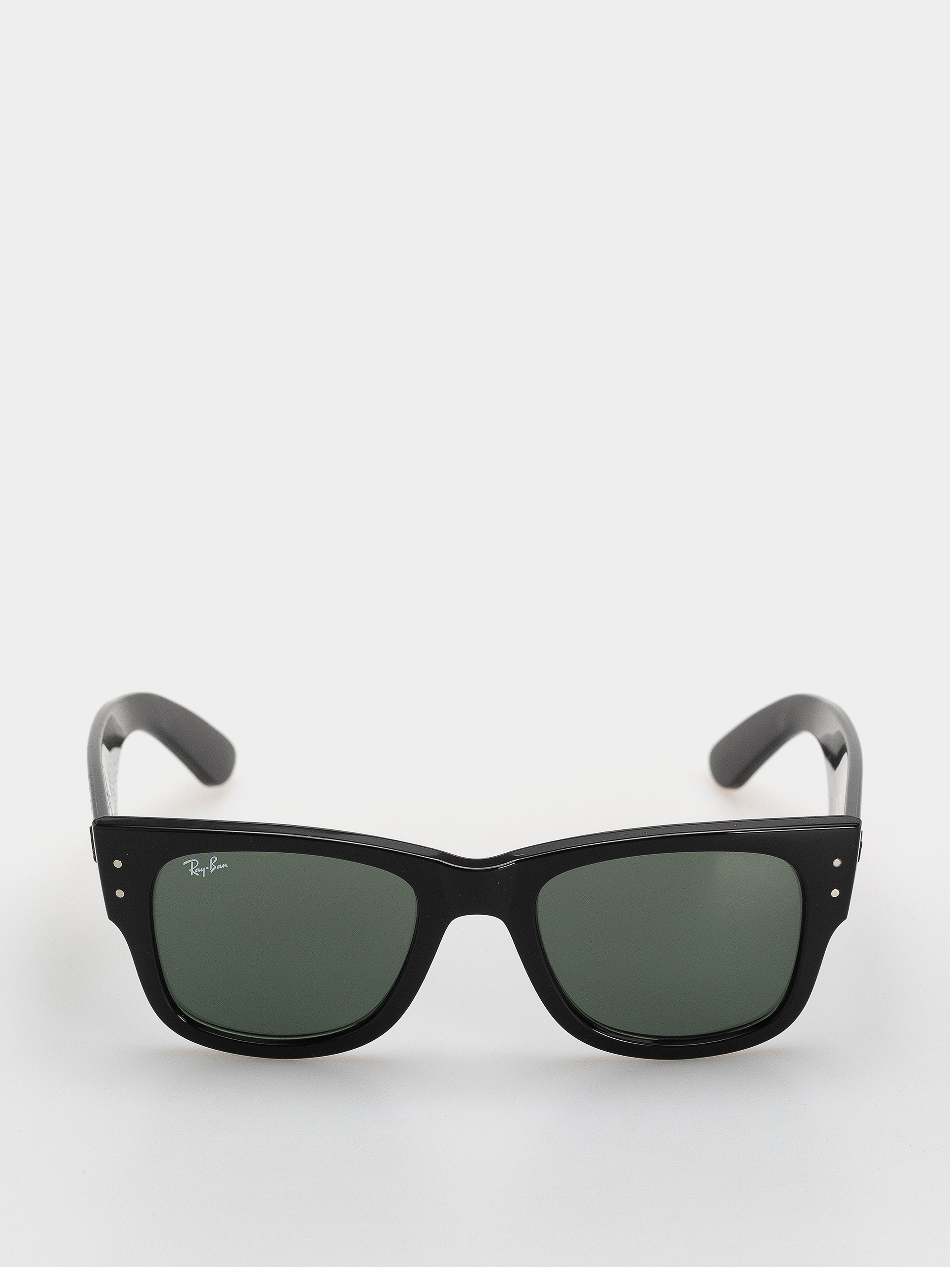 Ochelari de soare Ray-Ban Mega Wayfarer (polerowany czarny/zielony)