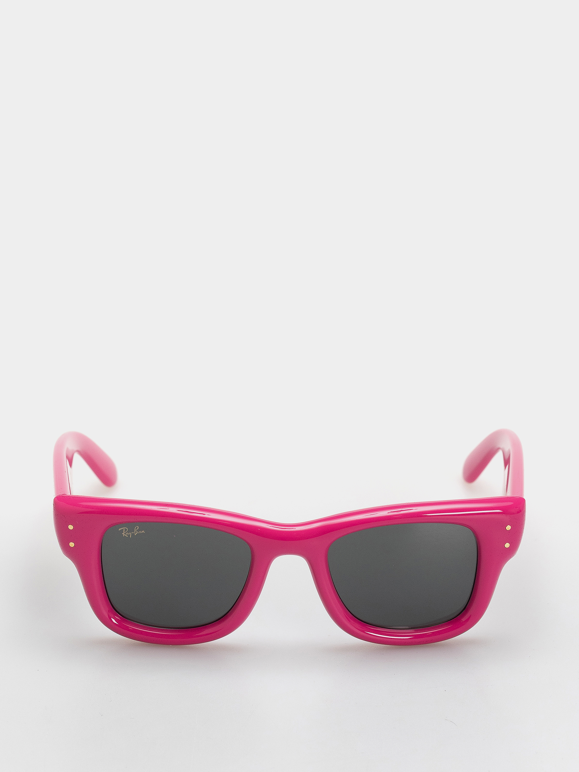 Ochelari de soare Ray-Ban Wayfarer Puffer (polerowany fuksja/ultra czarny)