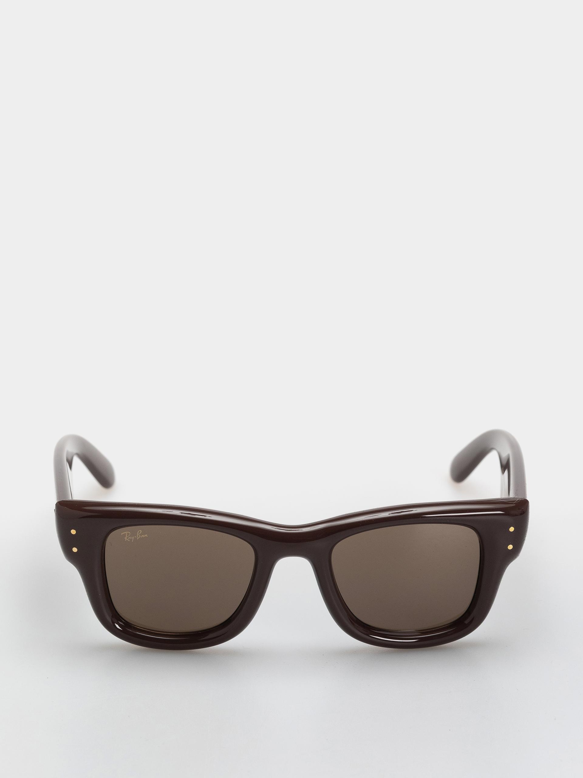 Ochelari de soare Ray-Ban Wayfarer Puffer (polerowany ciemnobrązowy/ciemnobrązowy)