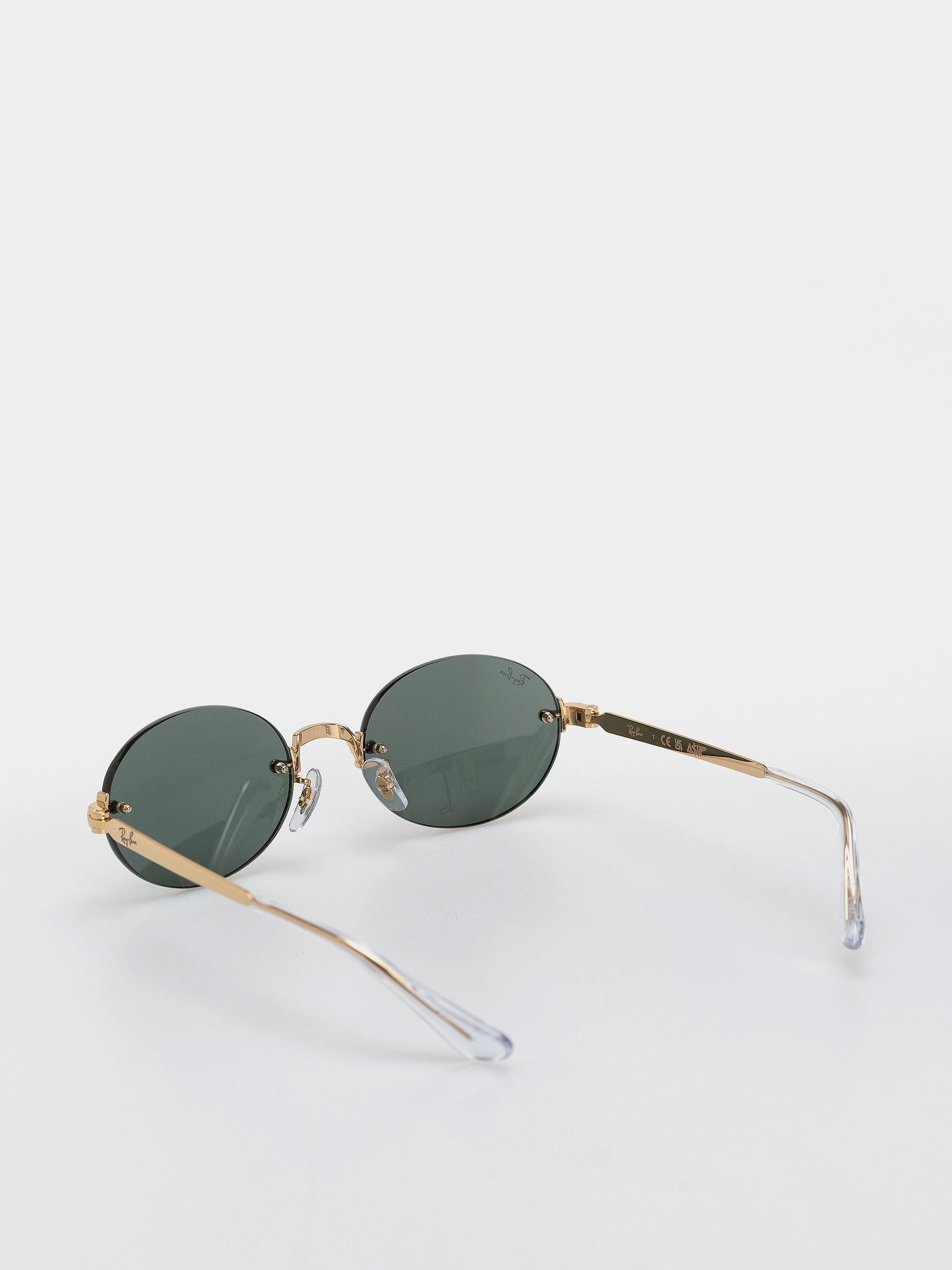Ochelari de soare Ray-Ban Rb3929 By A$Ap Rocky (polerowany złoto arista/ciemnozielony)