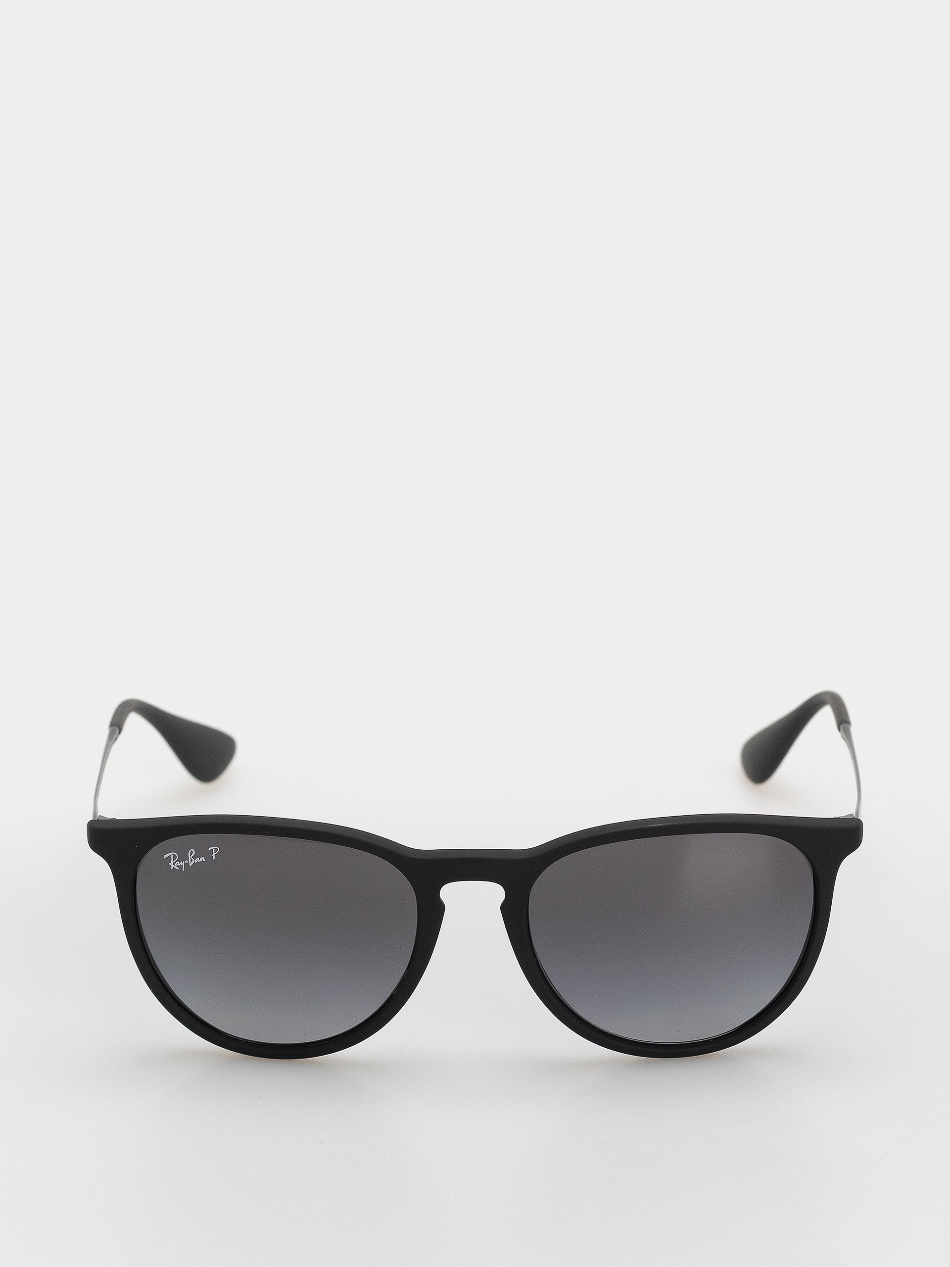Ochelari de soare Ray-Ban Erika (matowy guma czarny/polaryzacyjne szary)