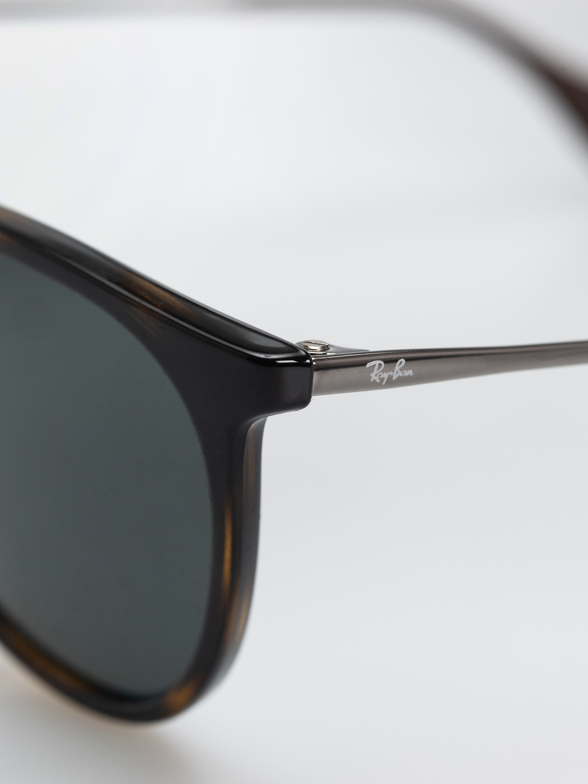 Ochelari de soare Ray-Ban Erika Classic (polerowany jasna havana/zielone g-15)