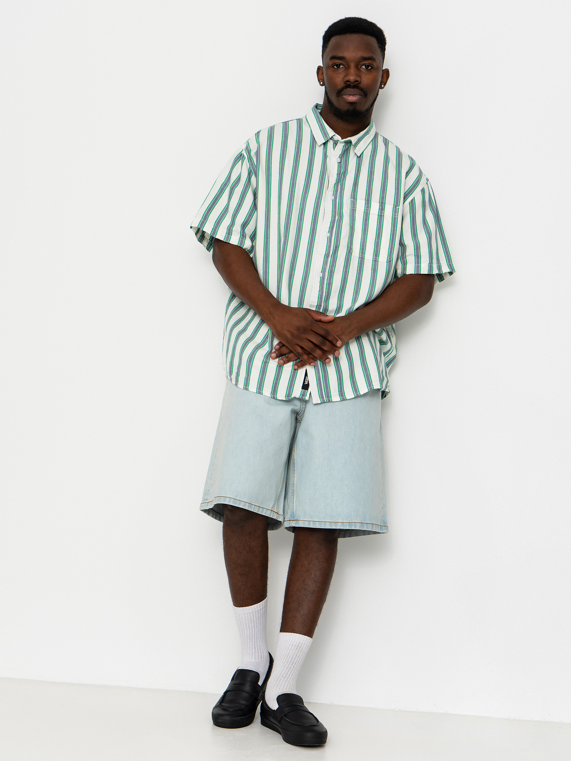 Cămașă Vans Lawson Stripe (white/vivid ver)