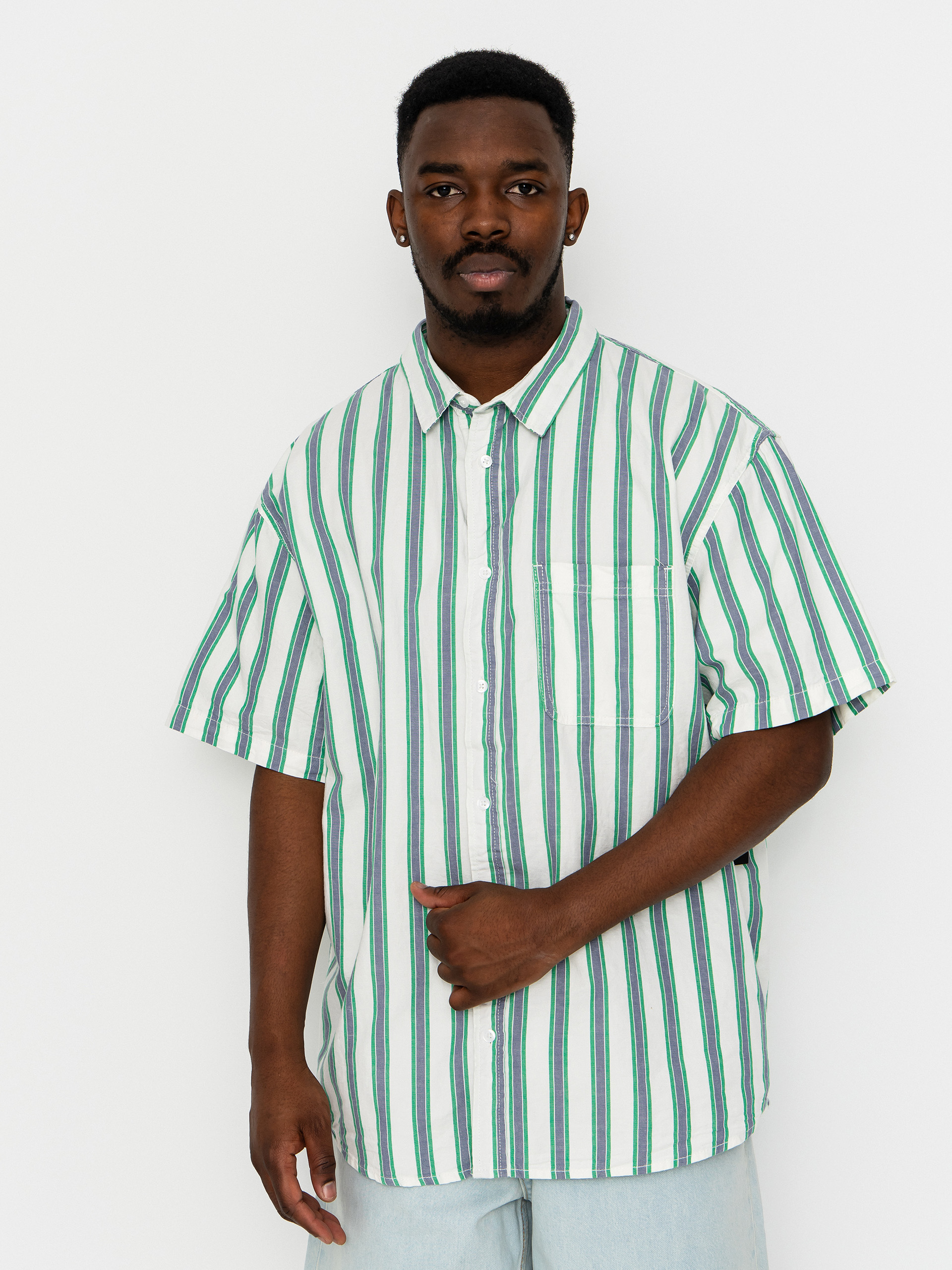 Cămașă Vans Lawson Stripe (white/vivid ver)