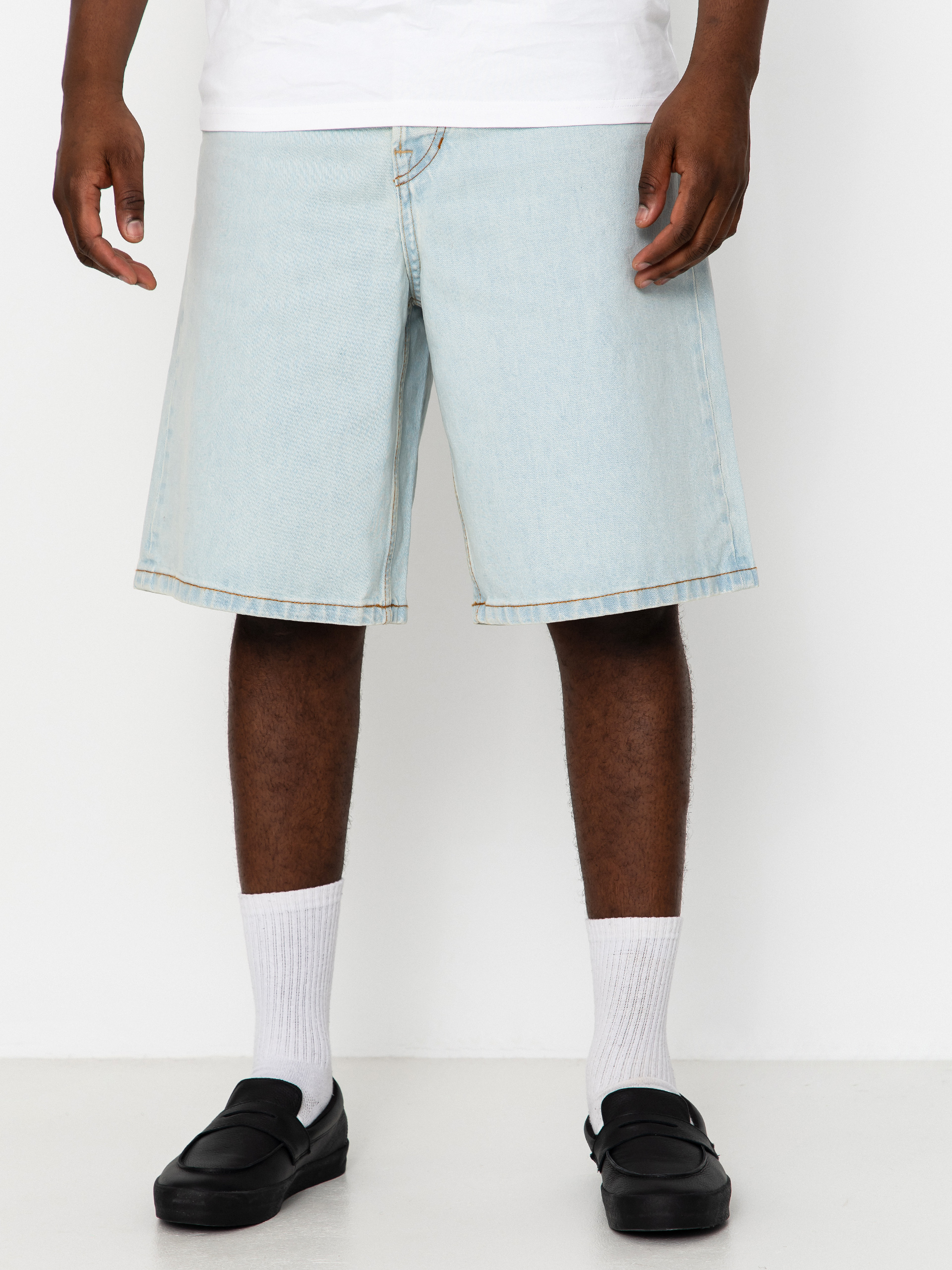 Pantaloni scurți Vans Lx Check 5 Baggy Denim
