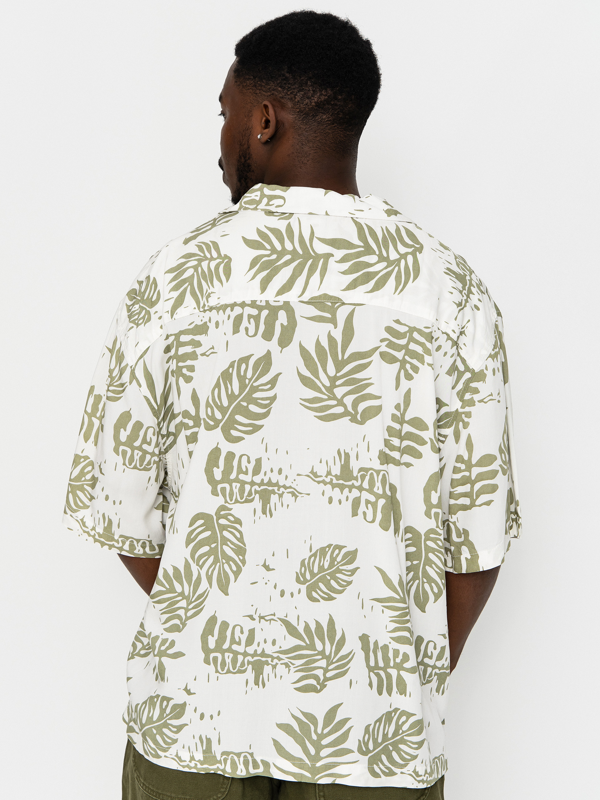 Cămașă Vans Van Doren Printed Camp (soft sage)