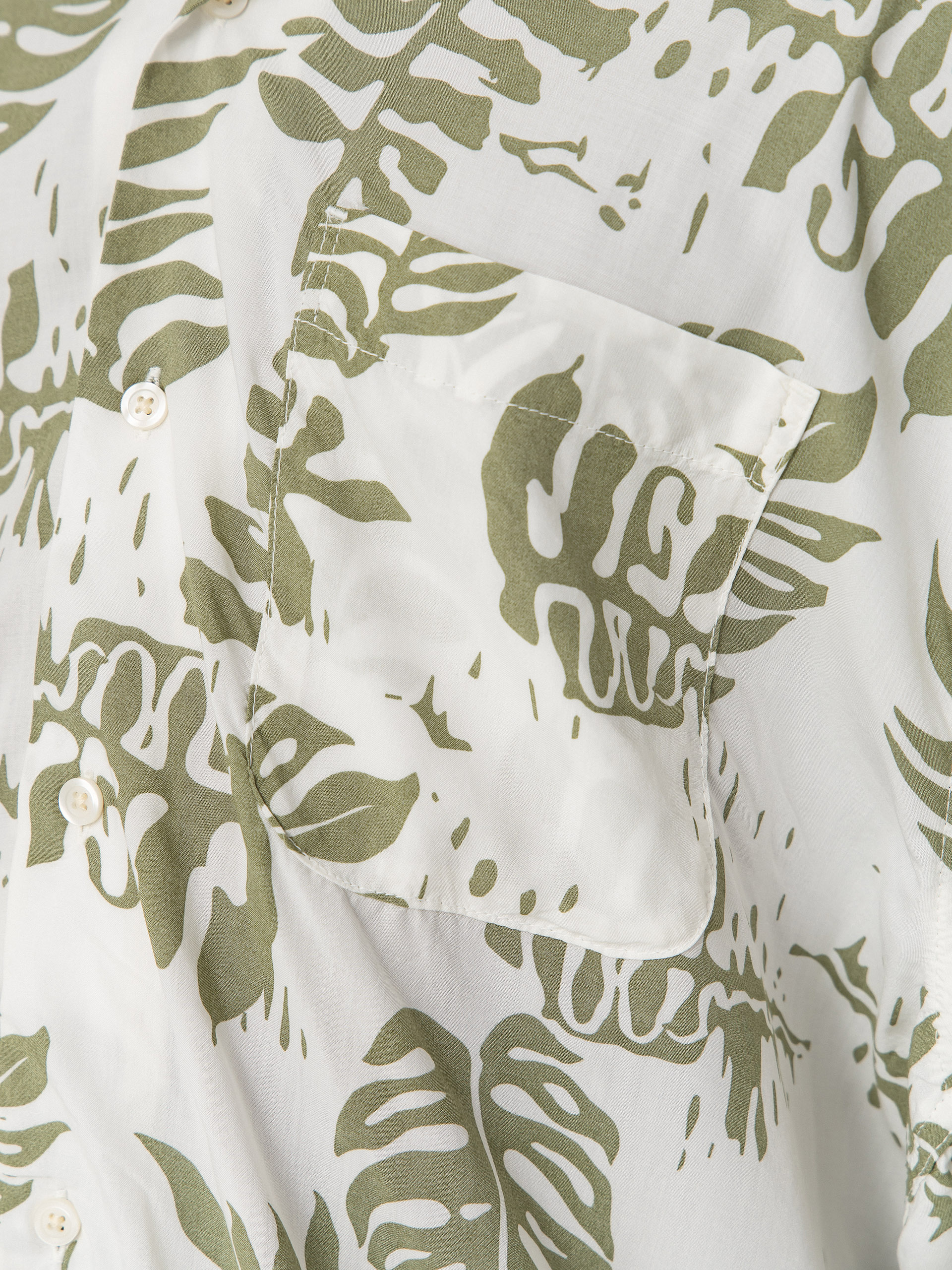 Cămașă Vans Van Doren Printed Camp (soft sage)