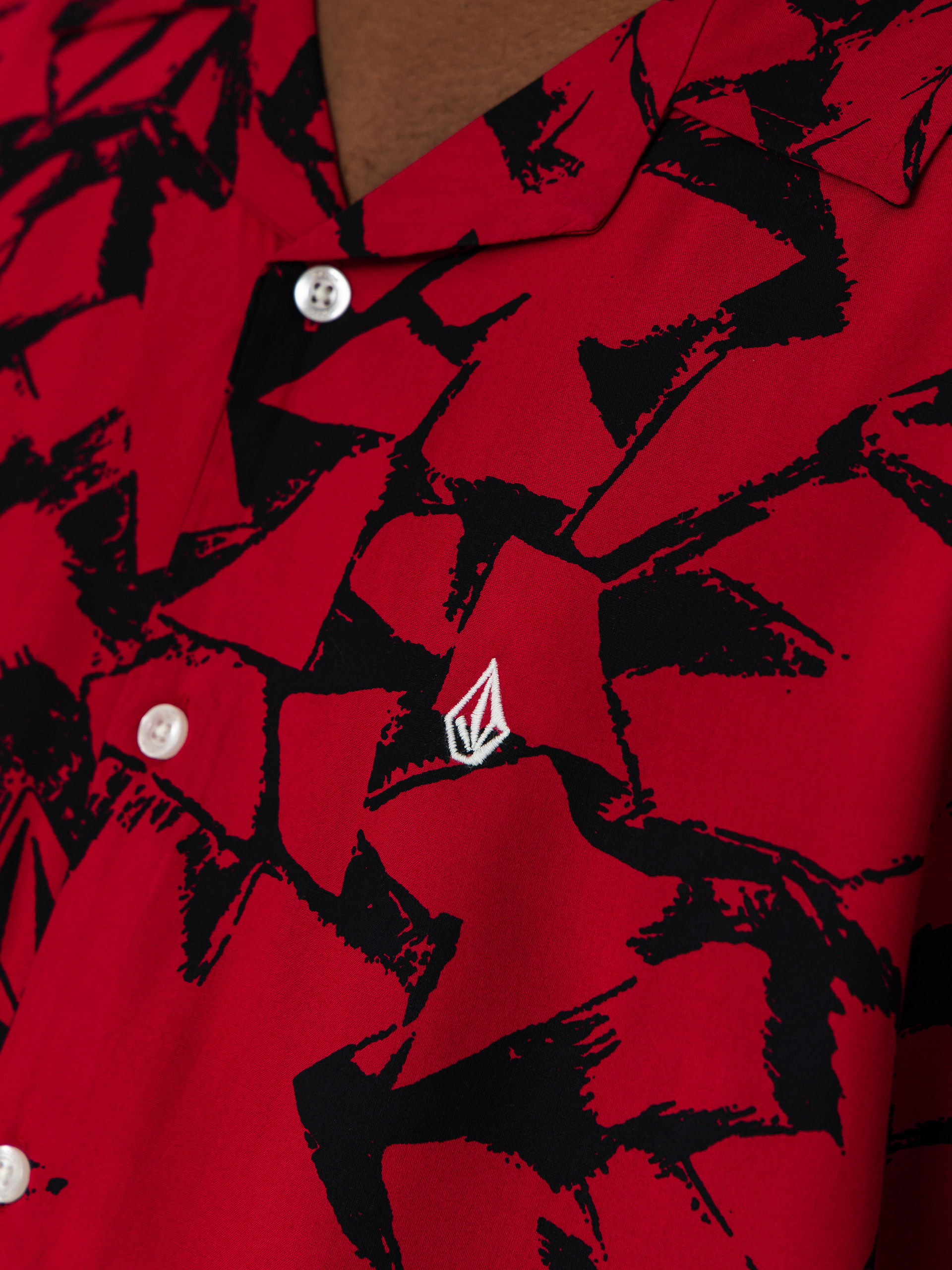 Cămașă Volcom Boldstone (sangria)