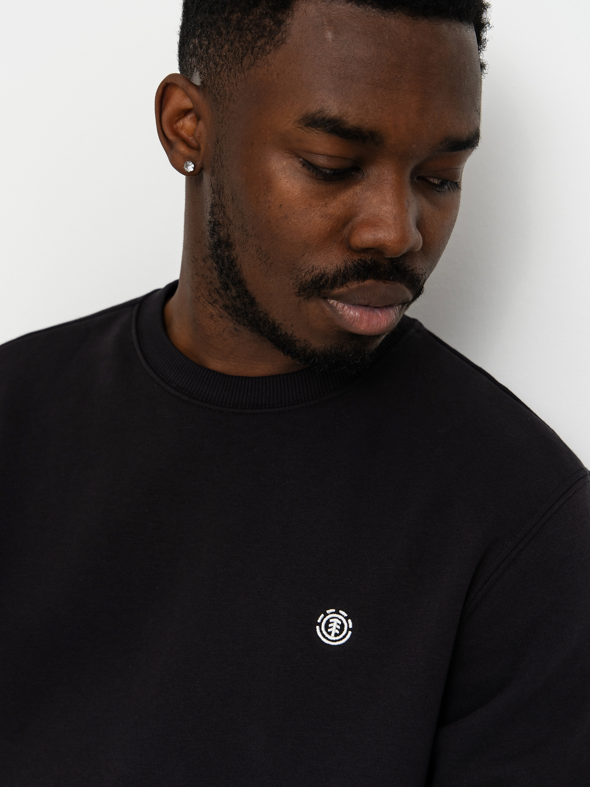 Hanorac Element Icon Embroidery (flint black)