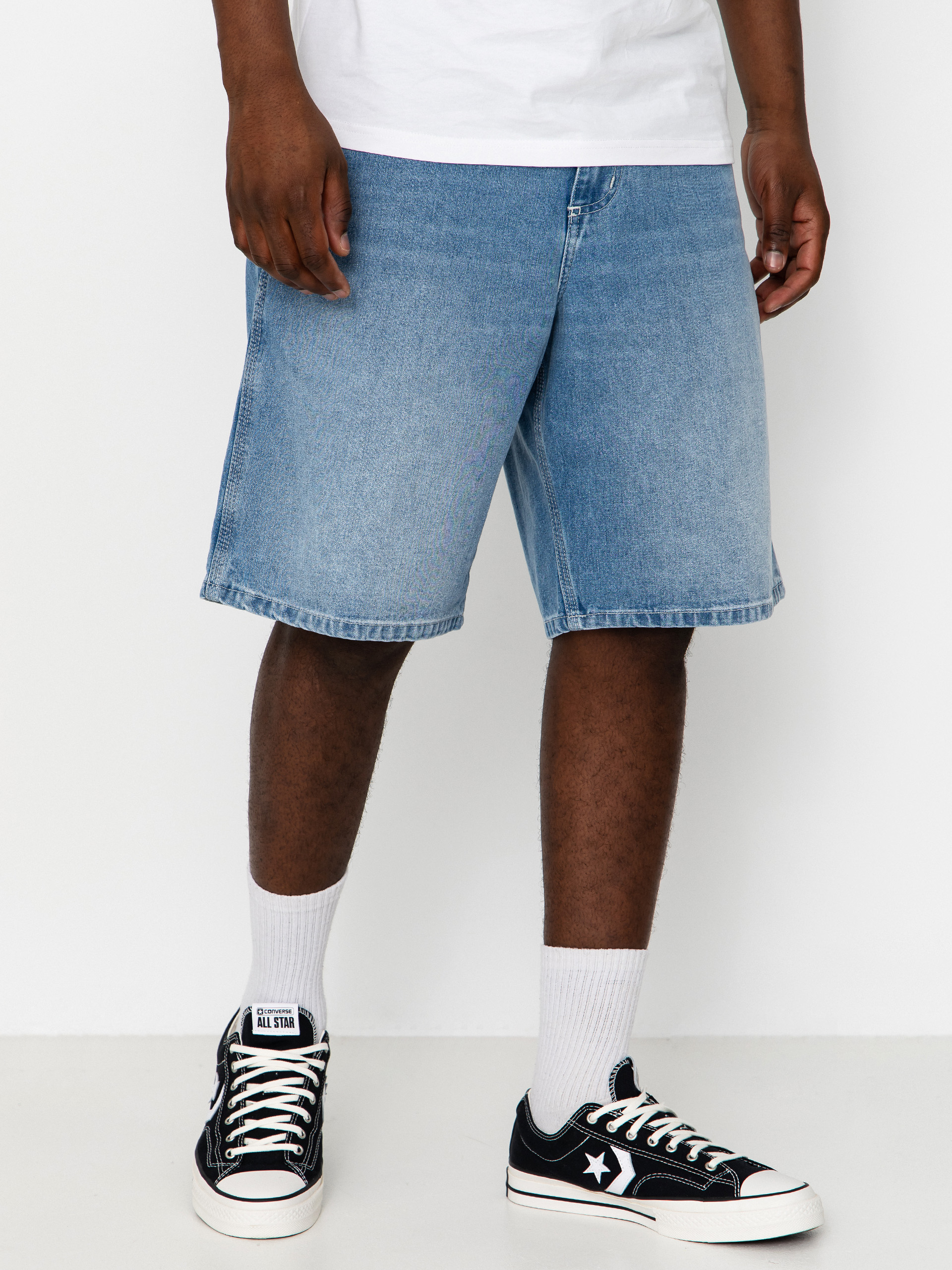 Pantaloni scurți Carhartt WIP Simple (blue light true washed)