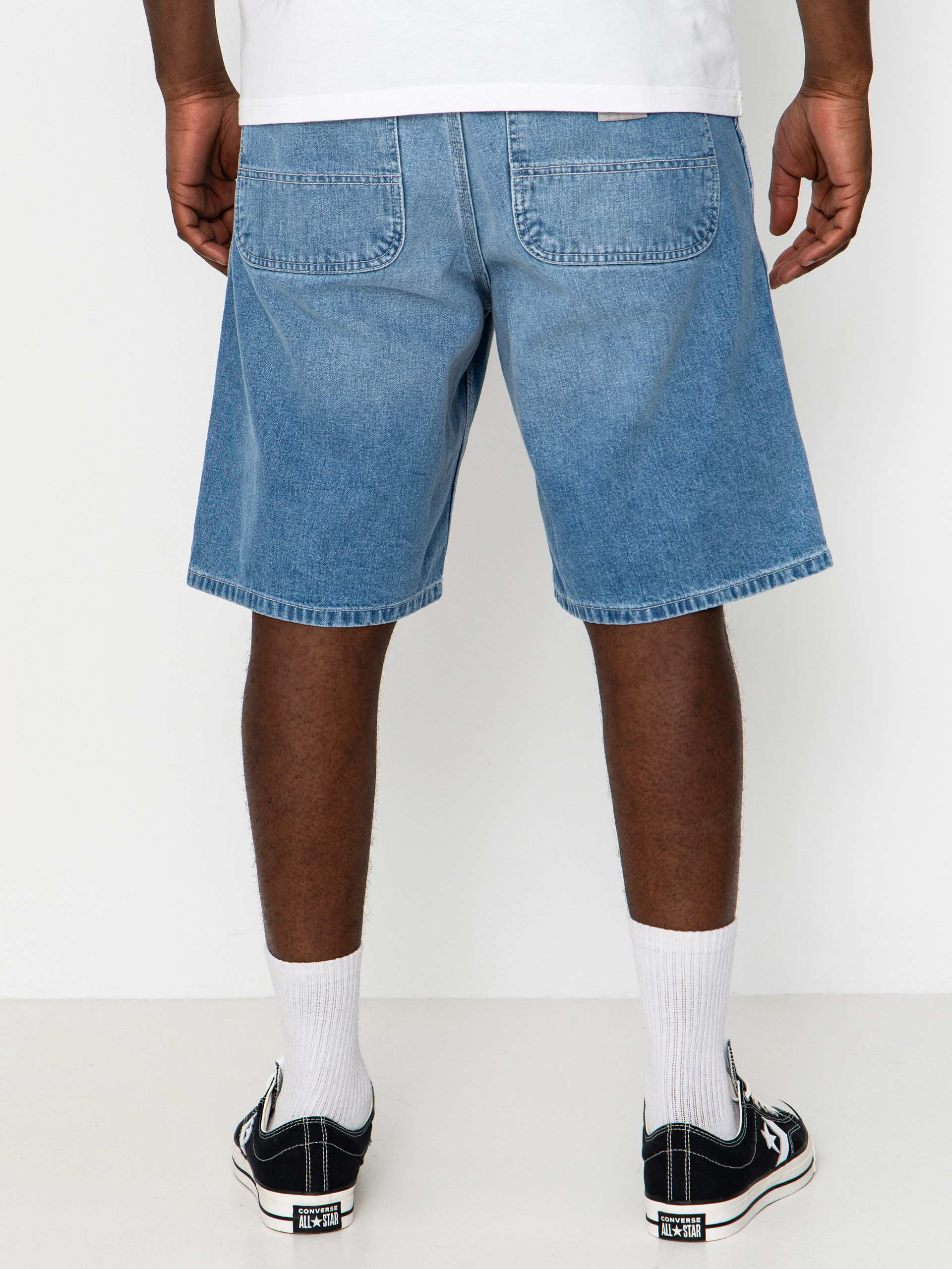Pantaloni scurți Carhartt WIP Simple (blue light true washed)