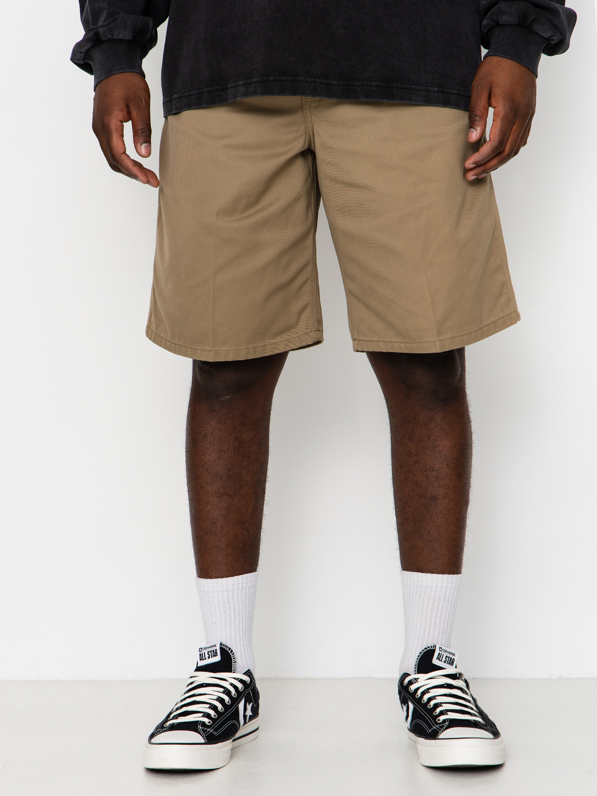 Pantaloni scurți Carhartt WIP Simple (leather)