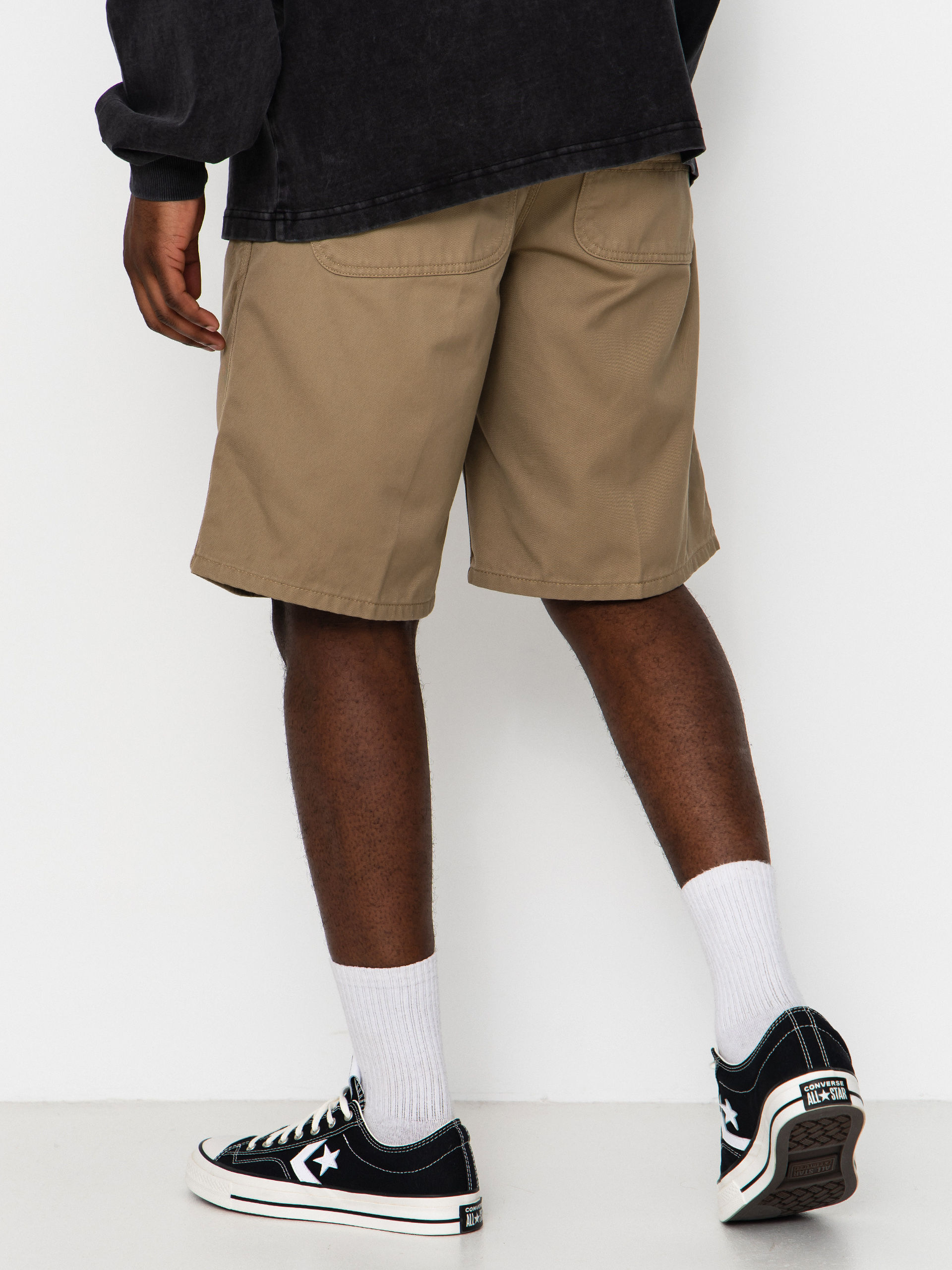 Pantaloni scurți Carhartt WIP Simple (leather)