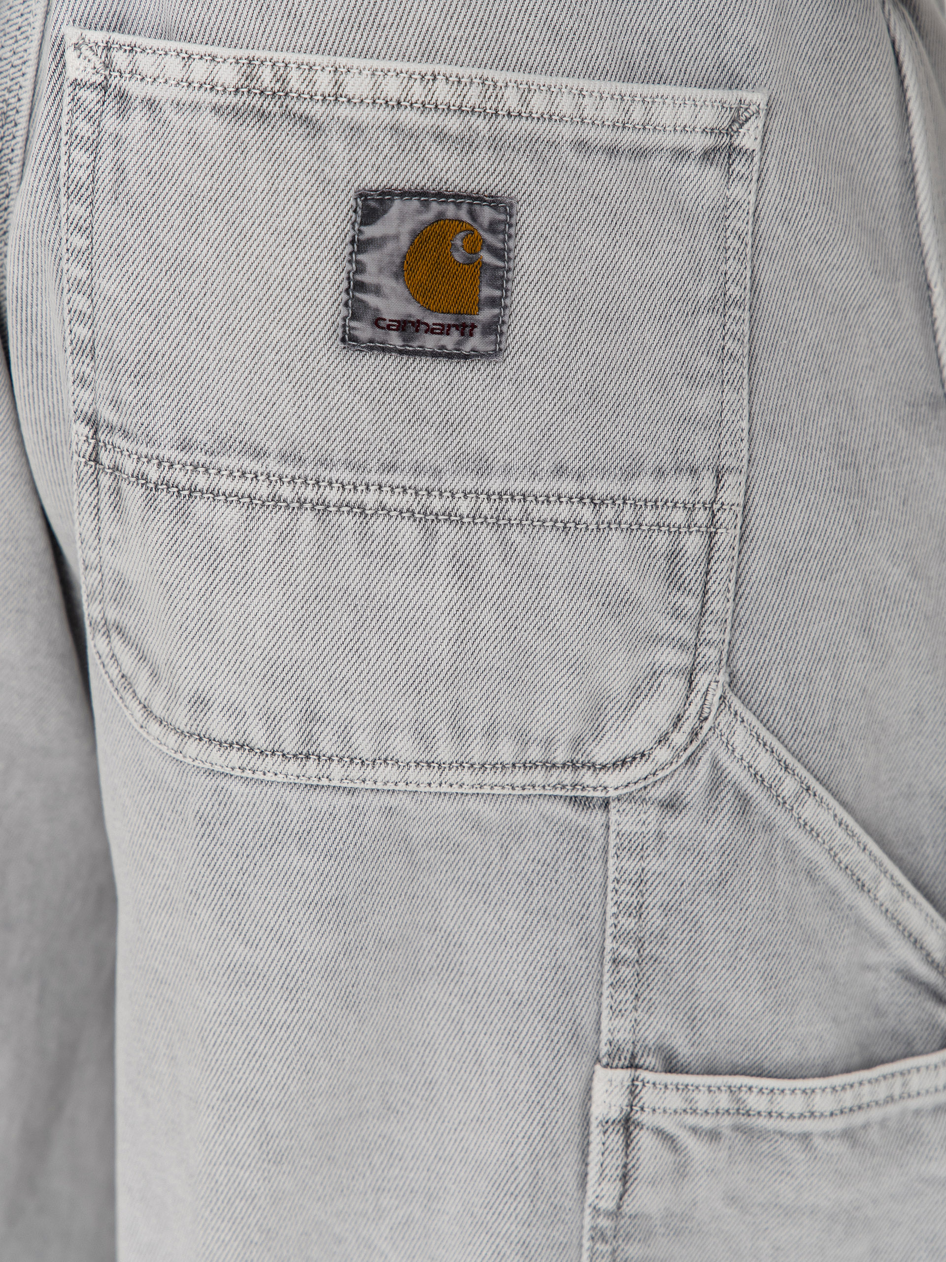 Pantaloni scurți Carhartt WIP OG Single Knee (black chalk wash)