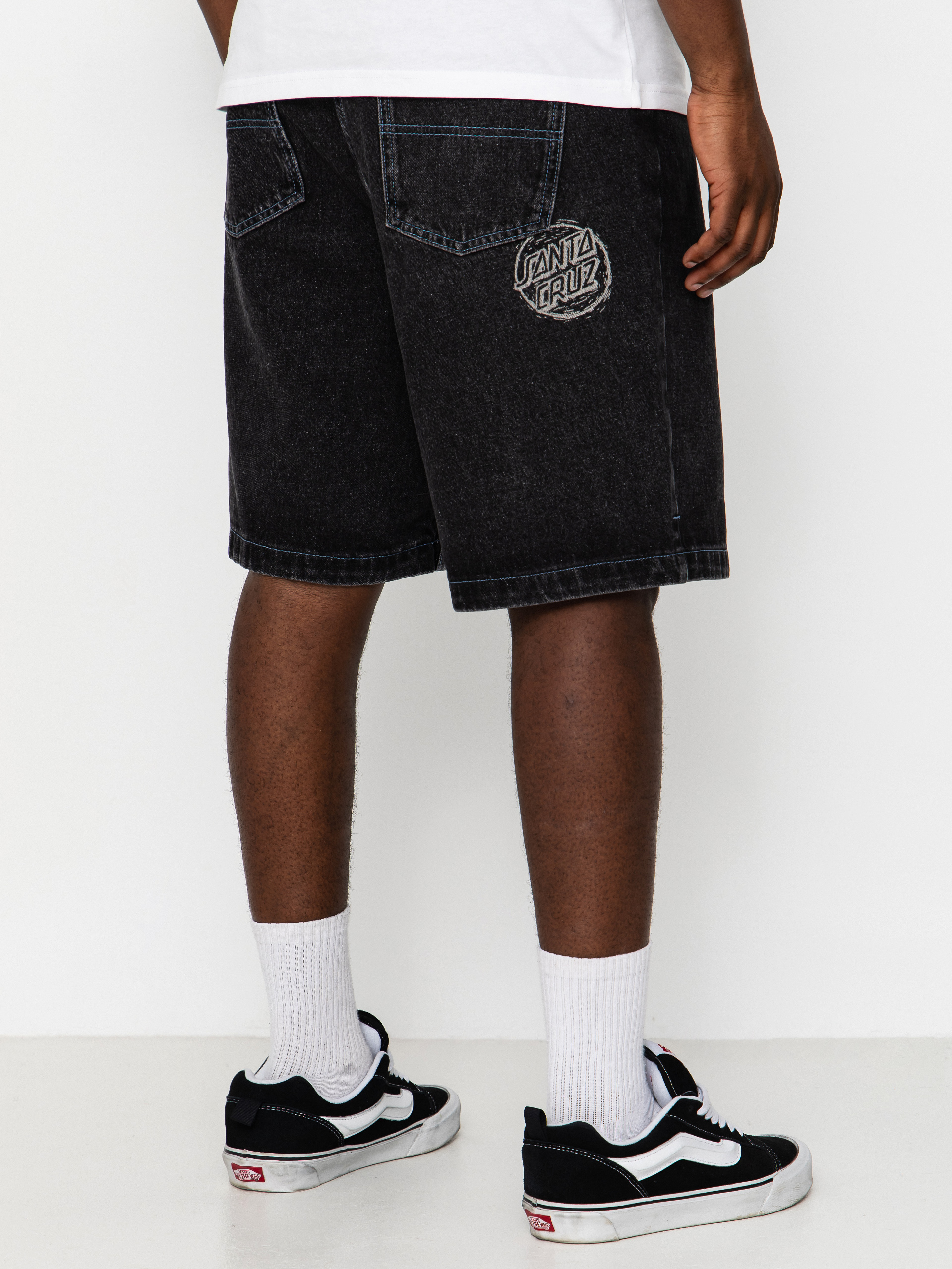 Pantaloni scurți Santa Cruz Stamped Big (black)
