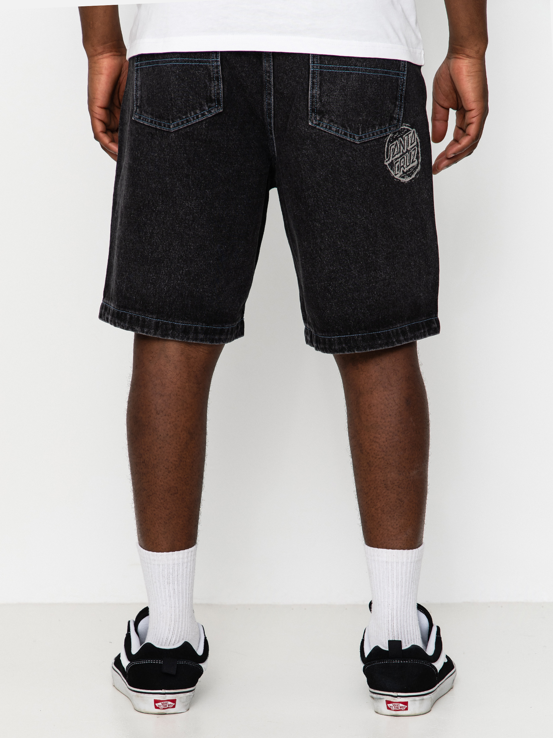 Pantaloni scurți Santa Cruz Stamped Big (black)