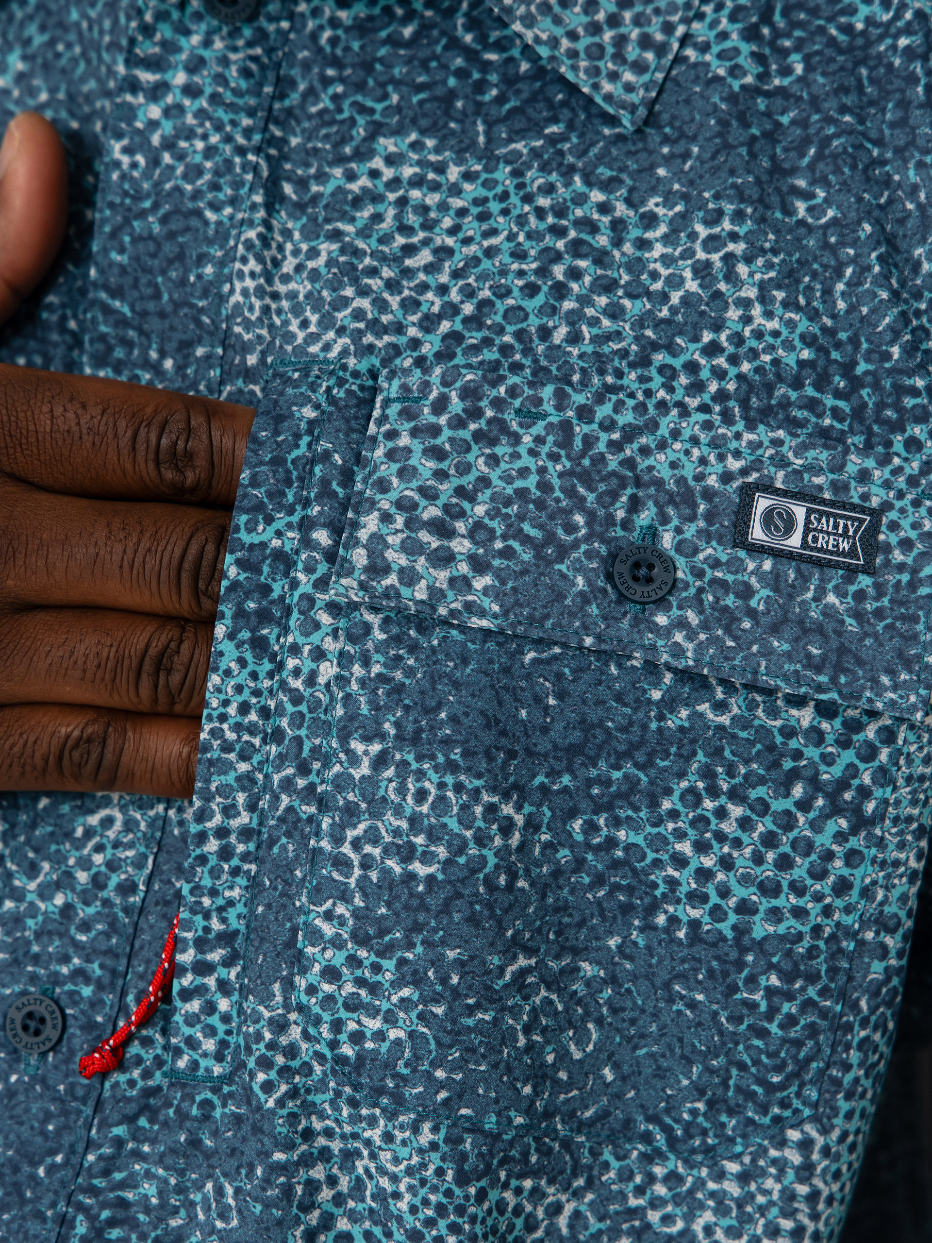 Cămașă Salty Crew Flagship Uv Button Up (dark navy)