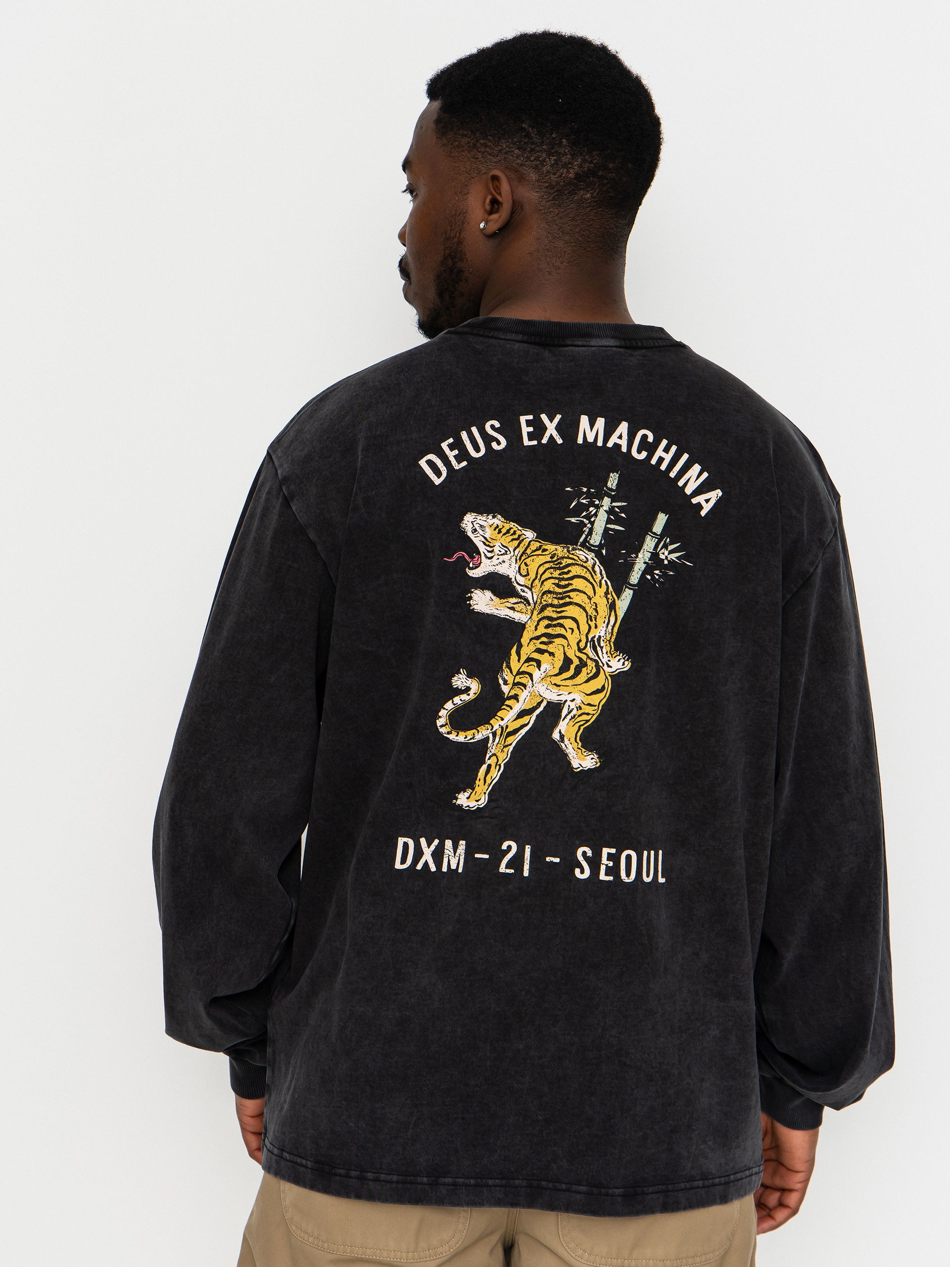 Longsleeve Deus Ex Machina Roar (black)