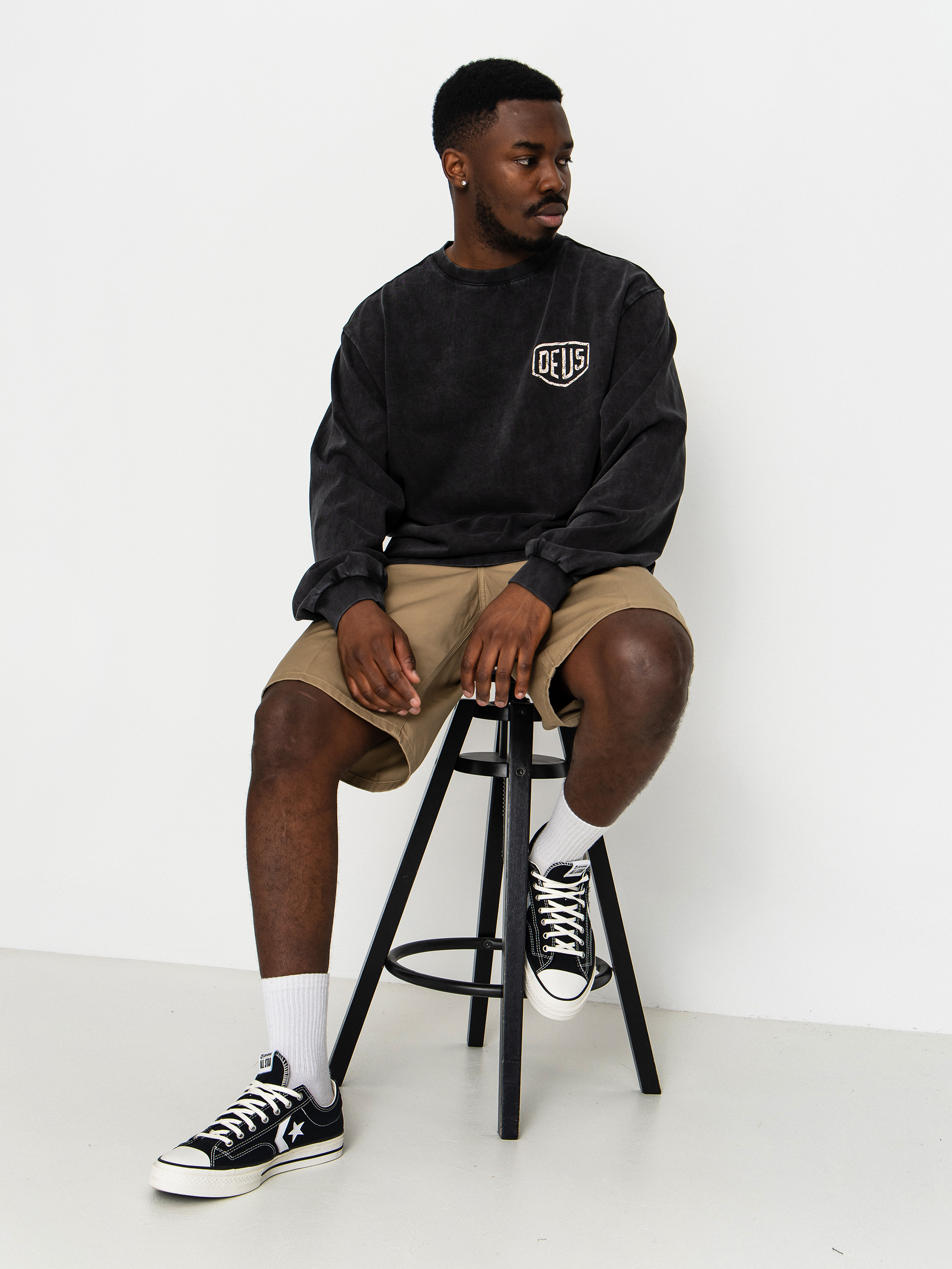 Longsleeve Deus Ex Machina Roar (black)