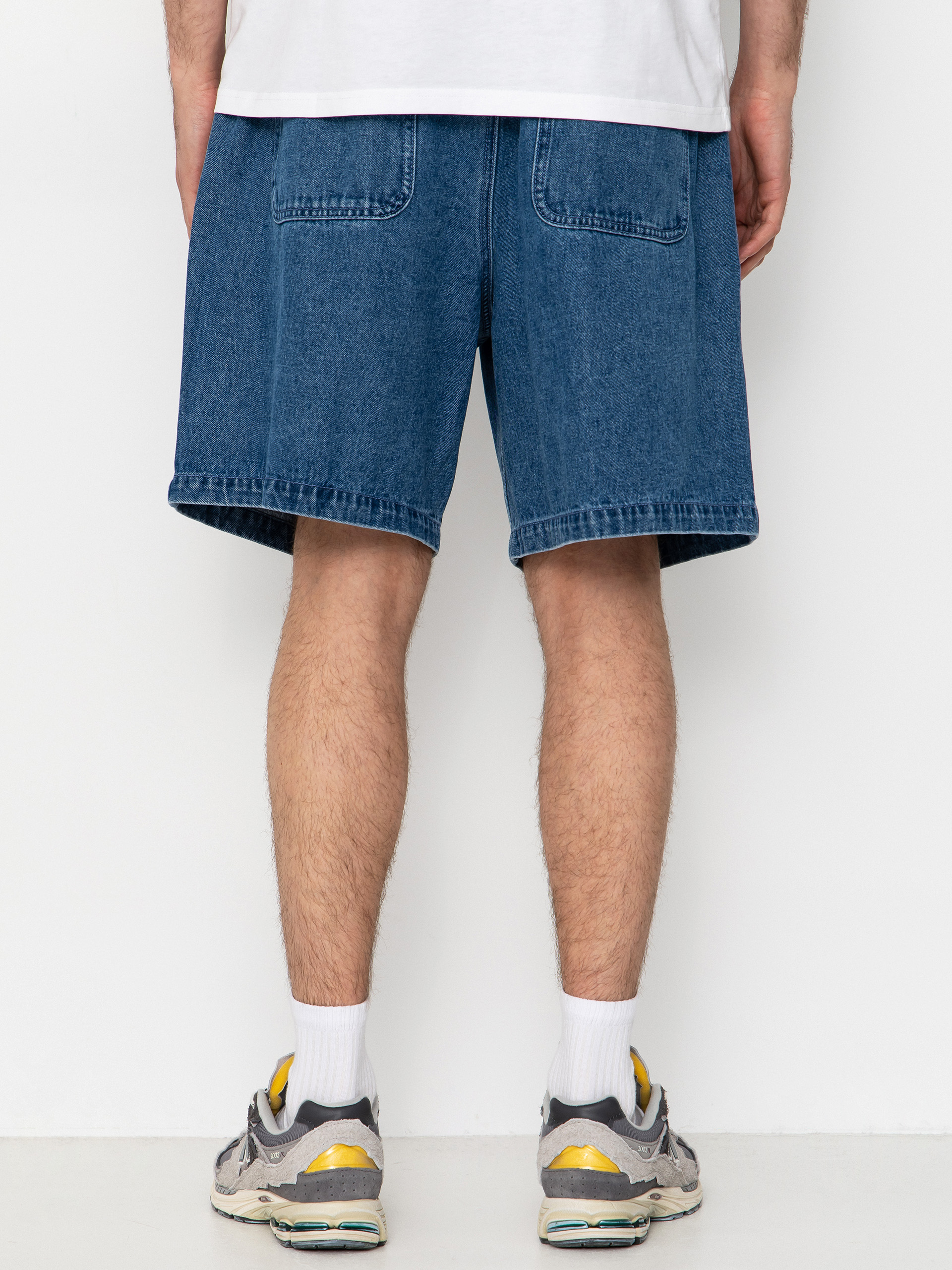 Pantaloni scurți OBEY Easy Denim (light indigo)